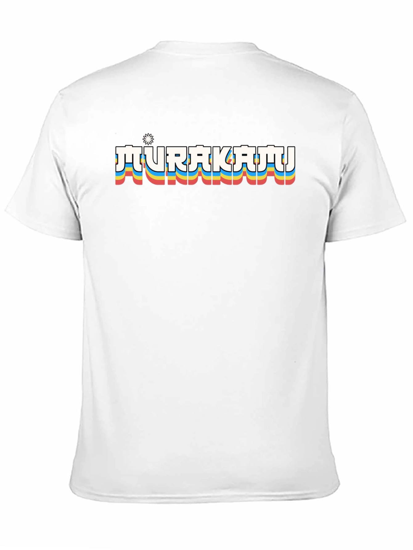 Retro Murakami T-Shirt - Black