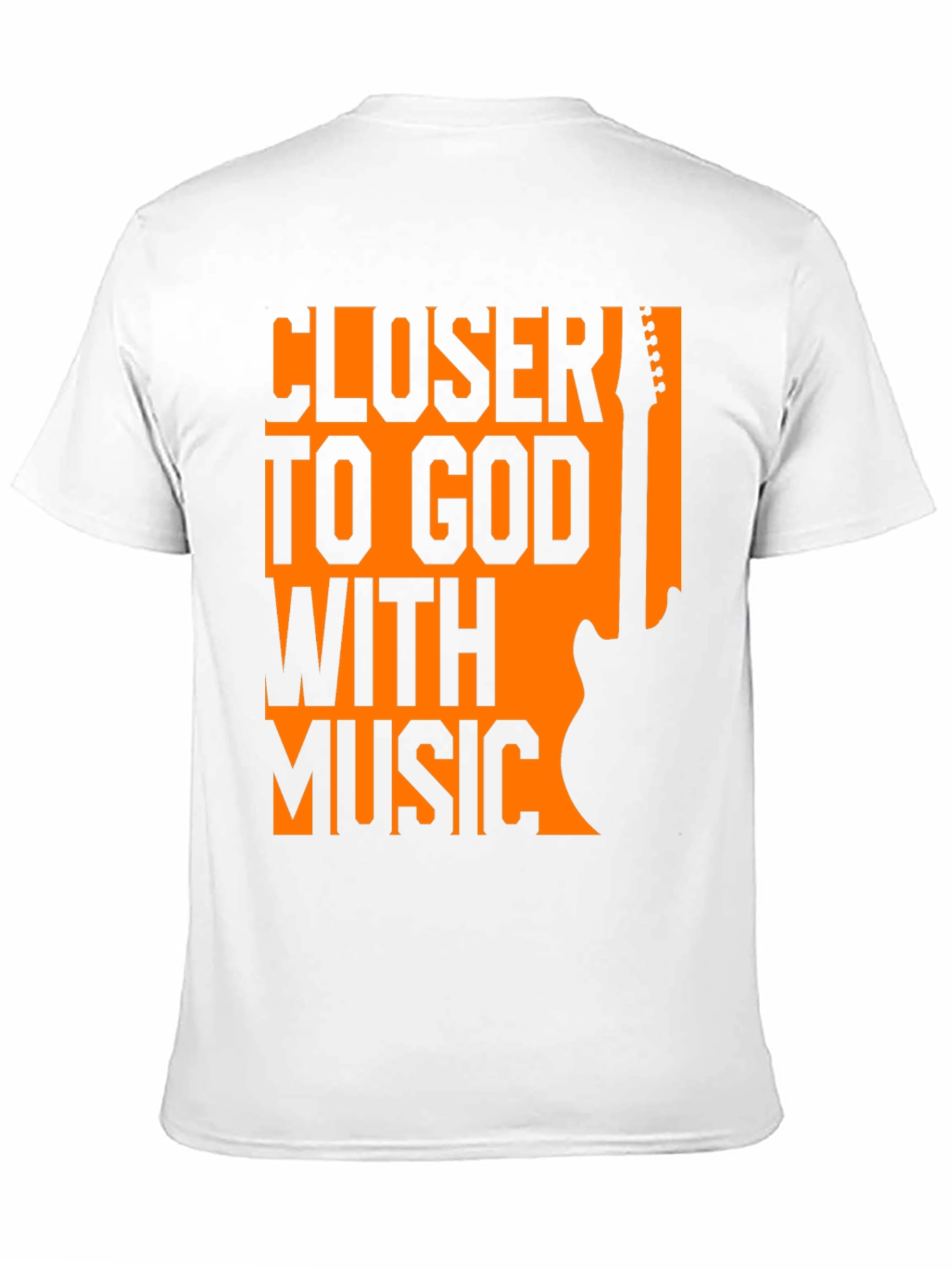 Closer To God With Music Graphic Tee