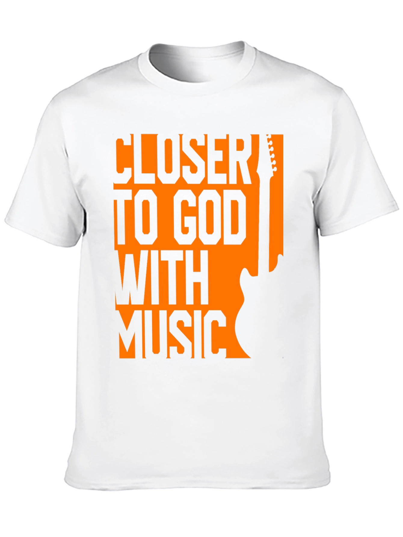 Closer To God With Music Graphic Tee