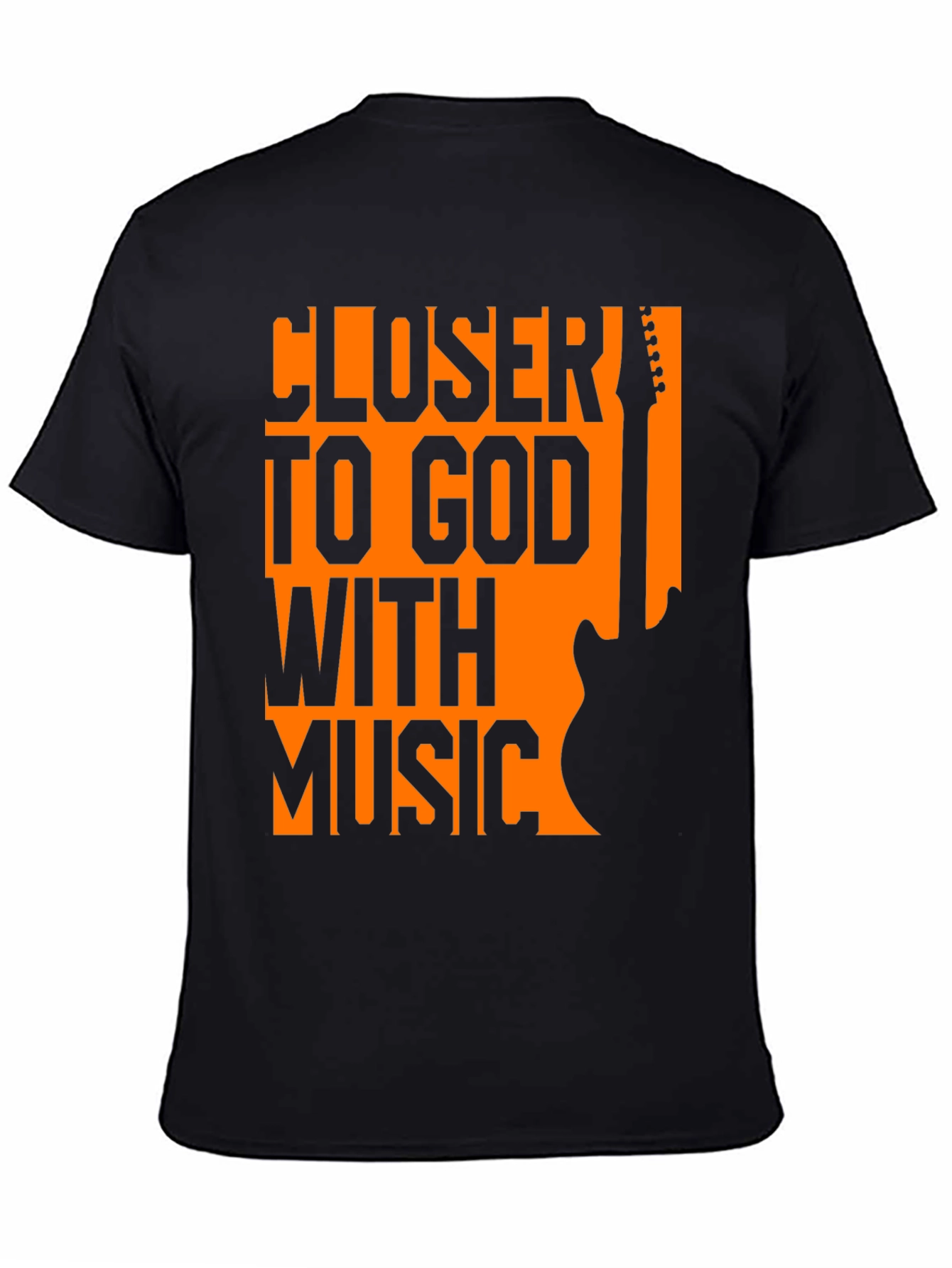 Closer To God With Music Graphic Tee