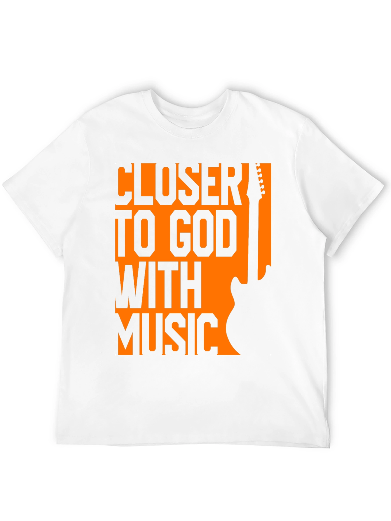 Closer To God With Music Graphic Tee