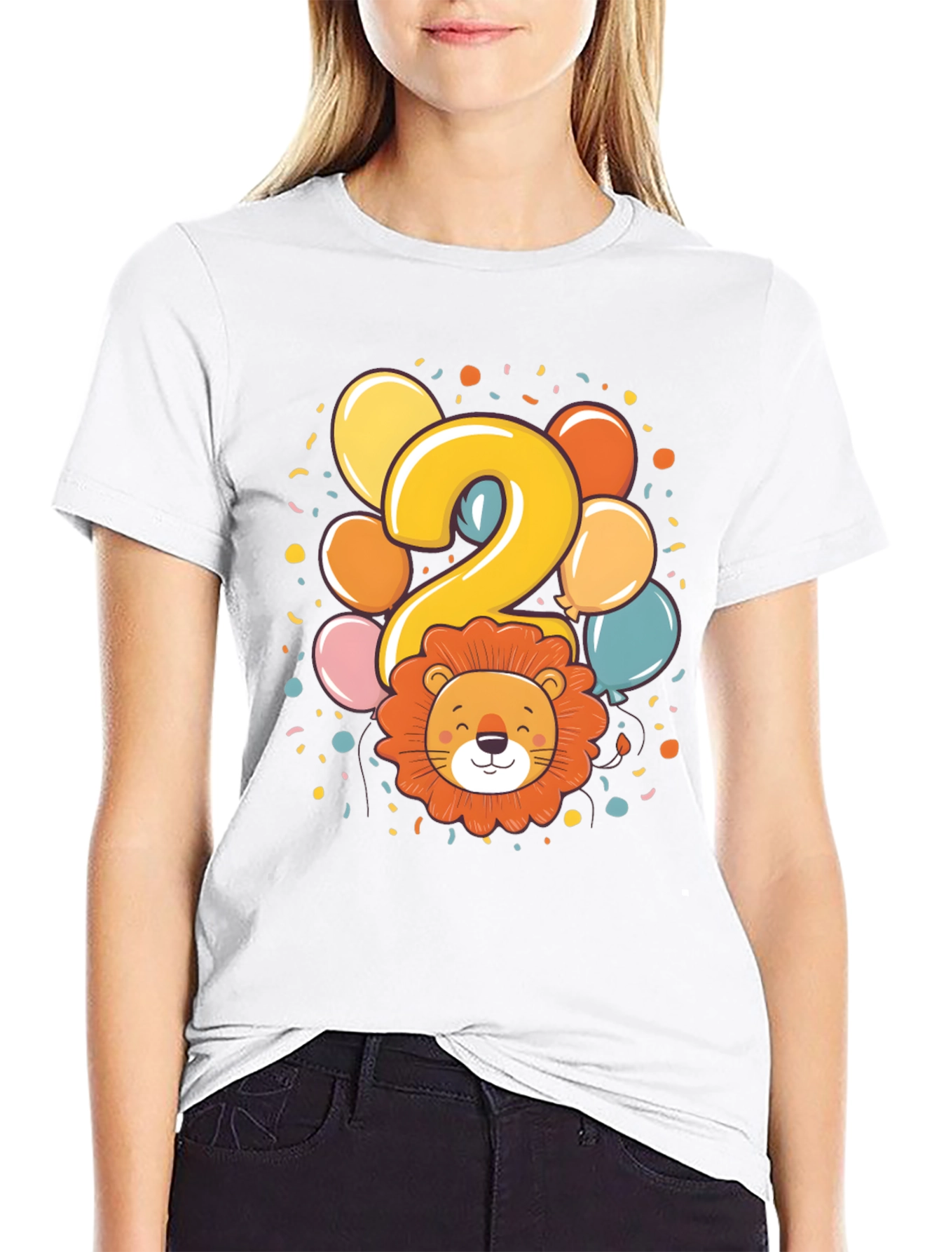 Kids 2nd Birthday Lion T-Shirt
