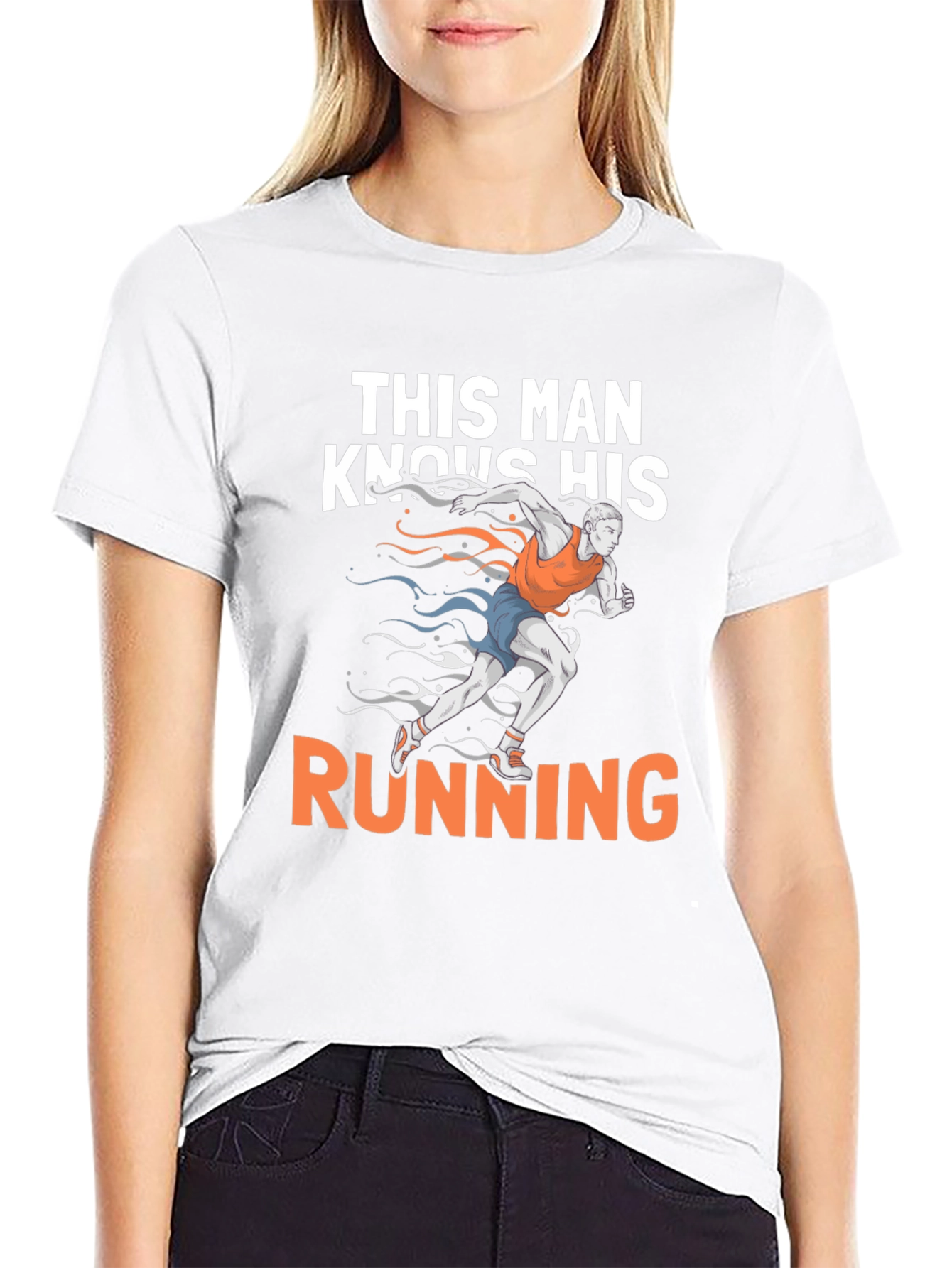 This Man Knows His Running T-Shirt