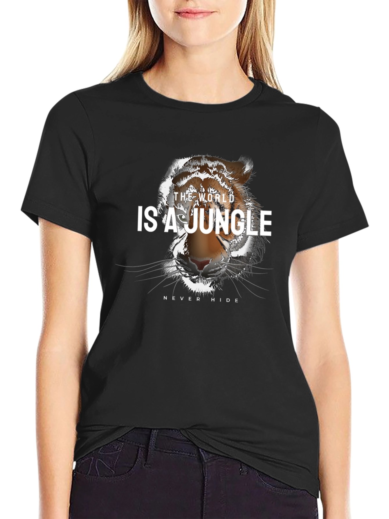 The World Is A Jungle Tiger T-Shirt