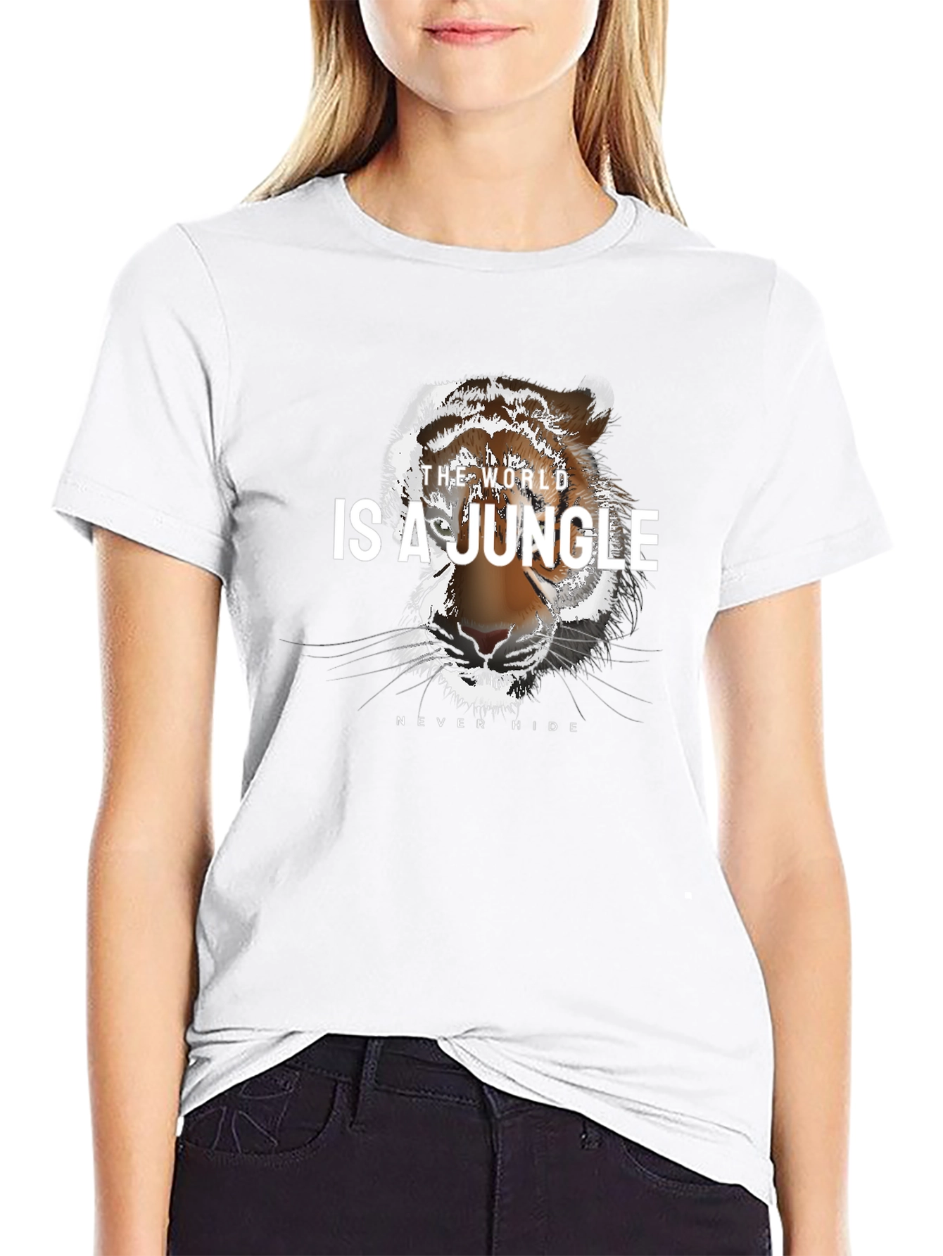The World Is A Jungle Tiger T-Shirt