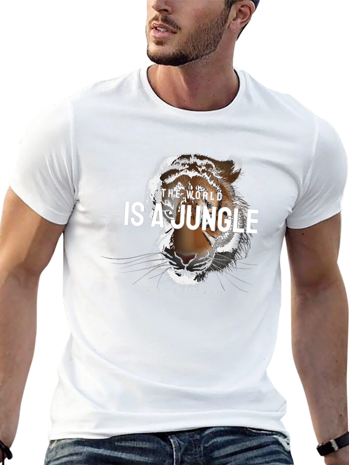 The World Is A Jungle Tiger T-Shirt