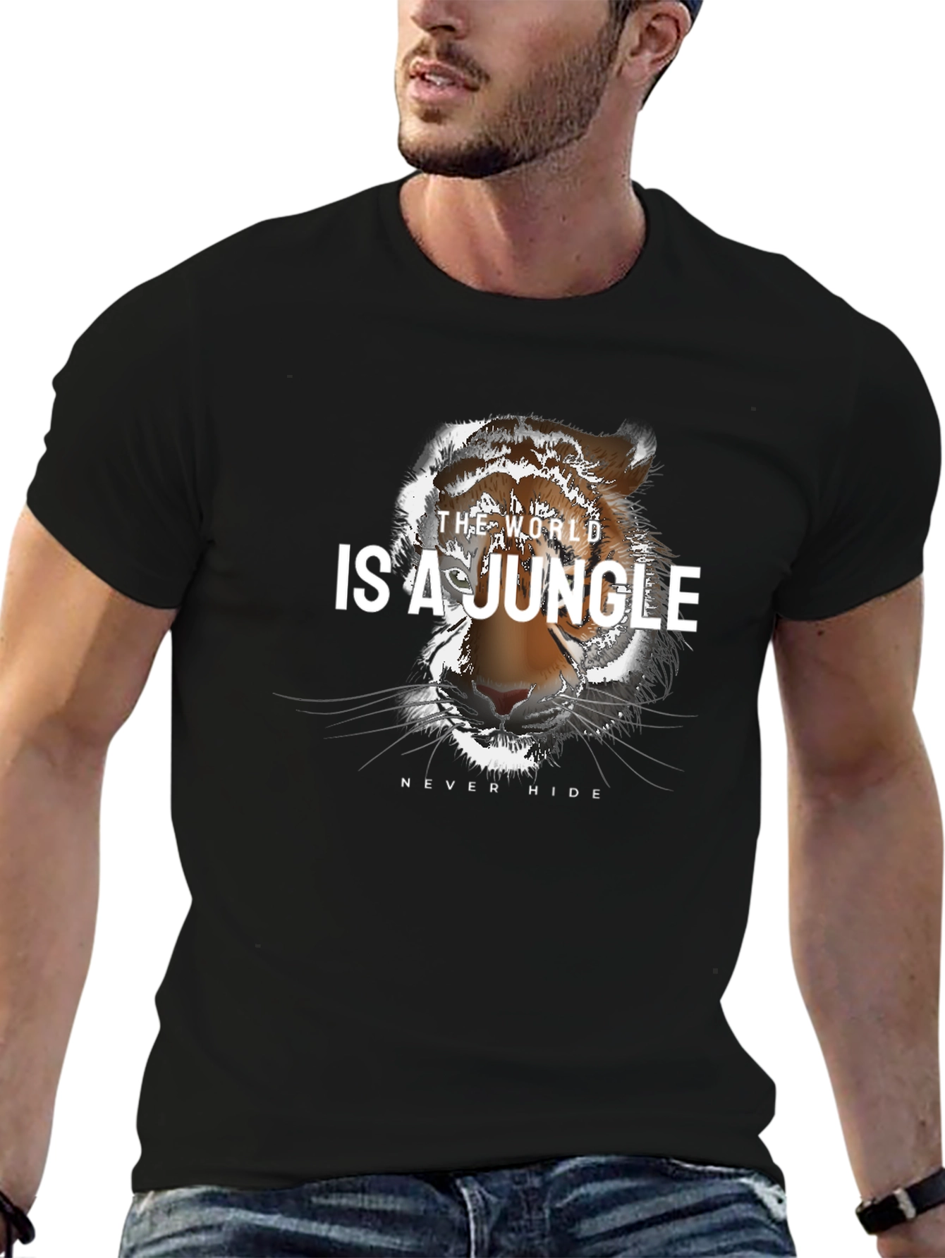 The World Is A Jungle Tiger T-Shirt