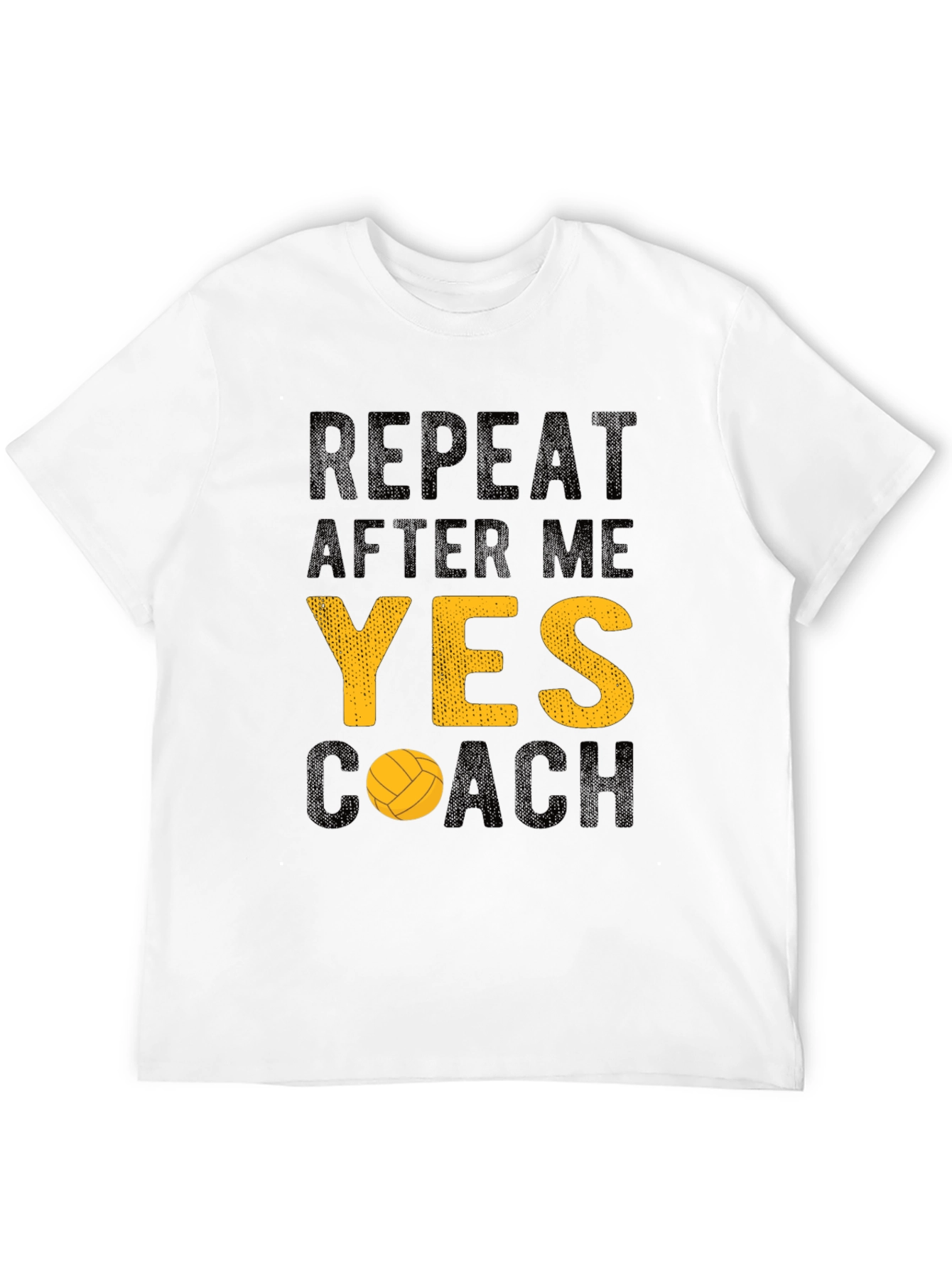 Yes Coach Volleyball T-Shirt
