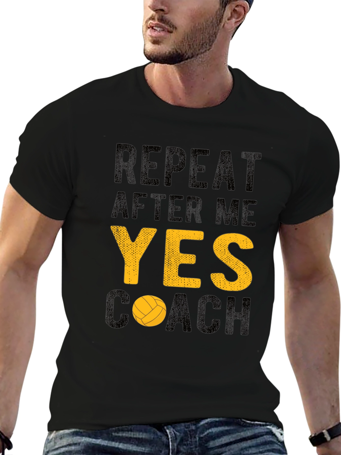 Yes Coach Volleyball T-Shirt