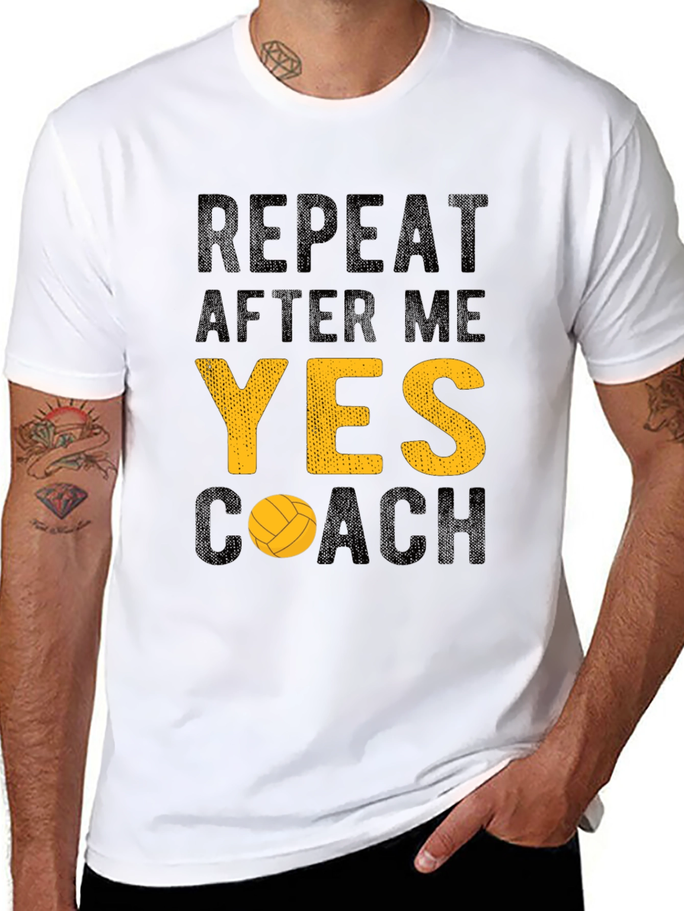 Yes Coach Volleyball T-Shirt