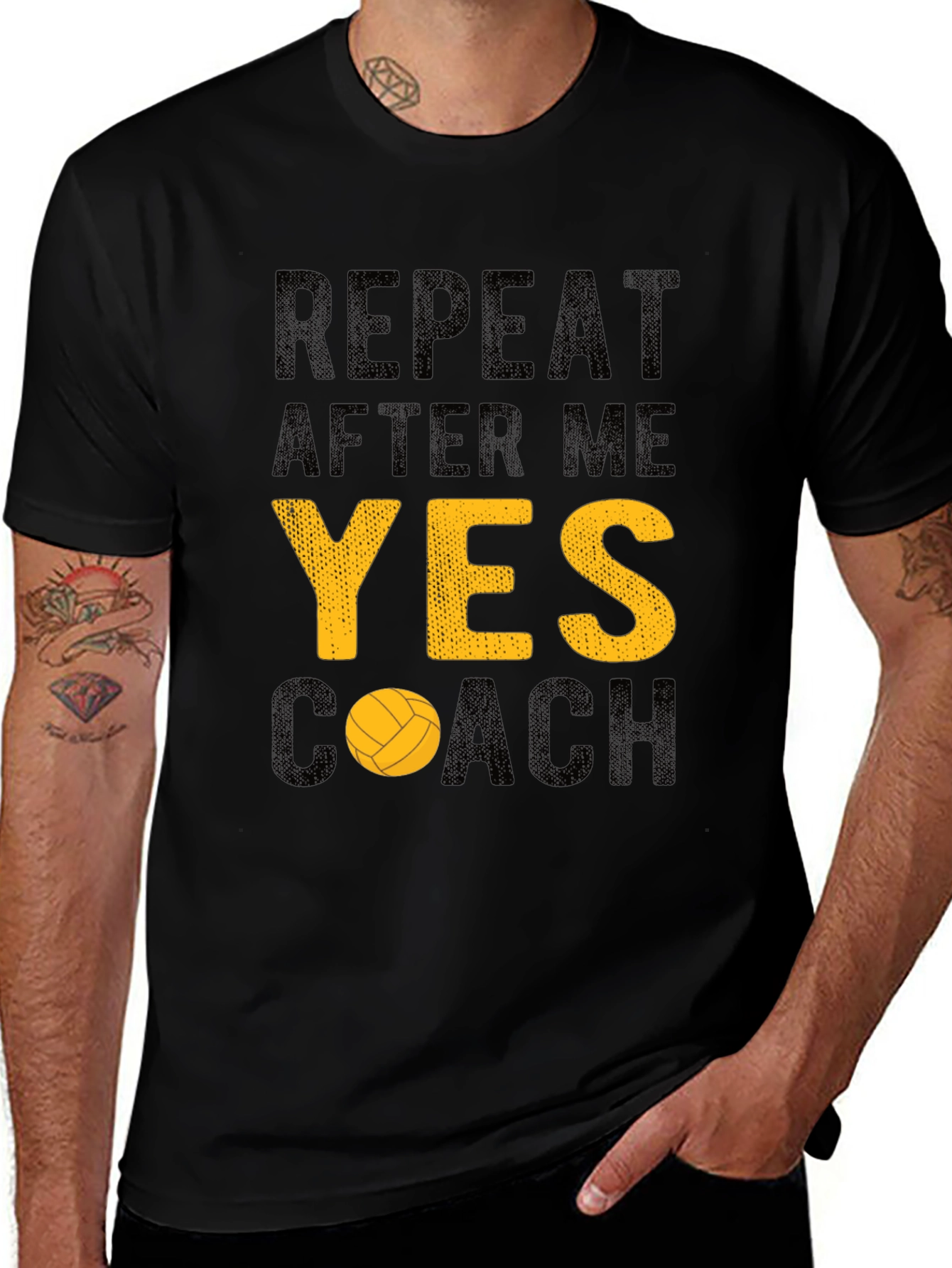 Yes Coach Volleyball T-Shirt