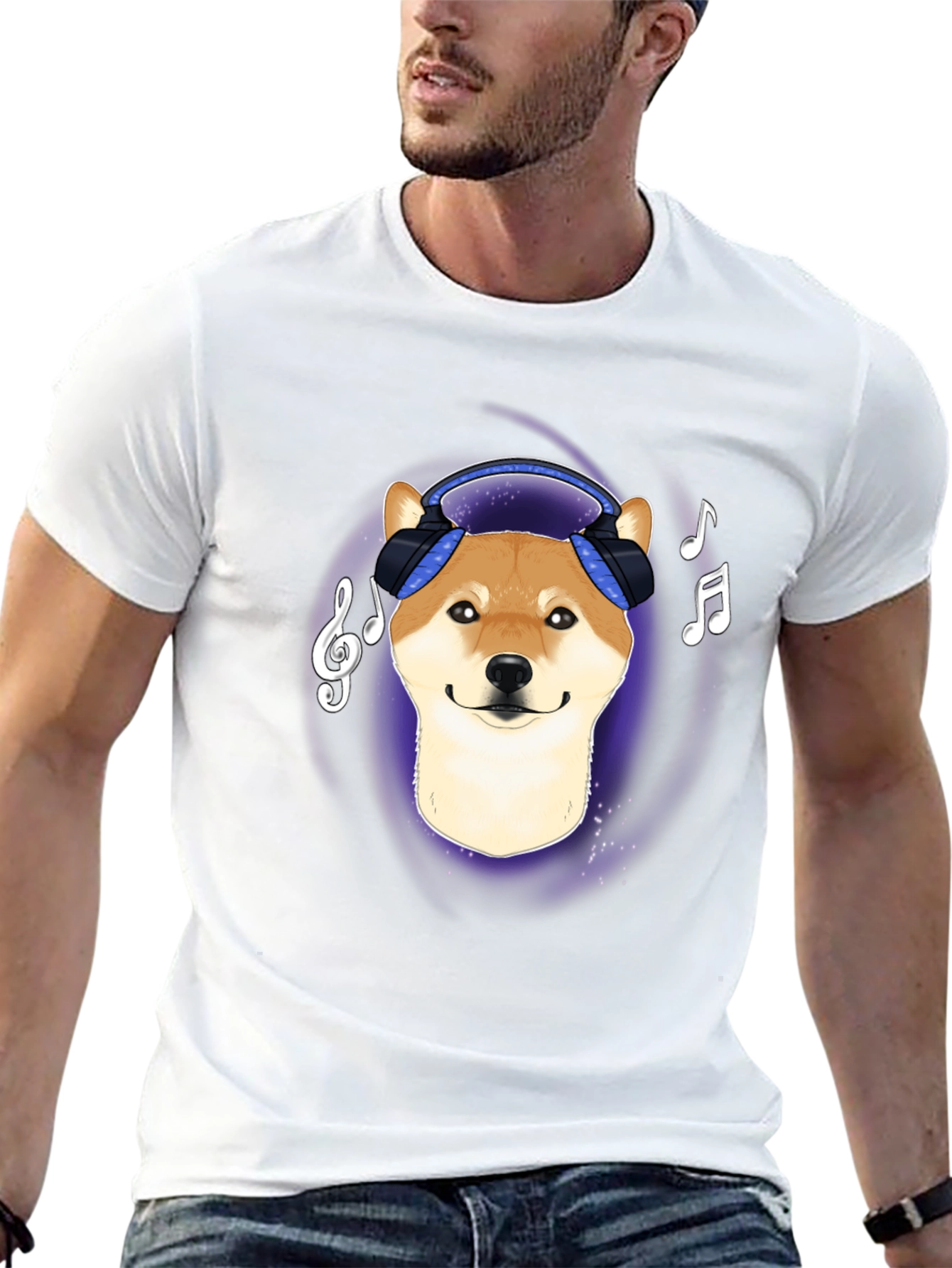 Dog DJ T-Shirt - Music Lover Tee