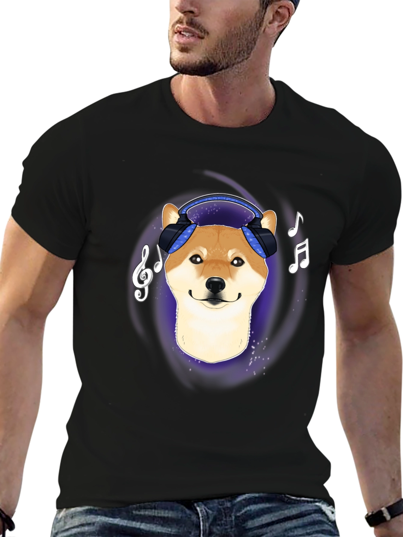 Dog DJ T-Shirt - Music Lover Tee