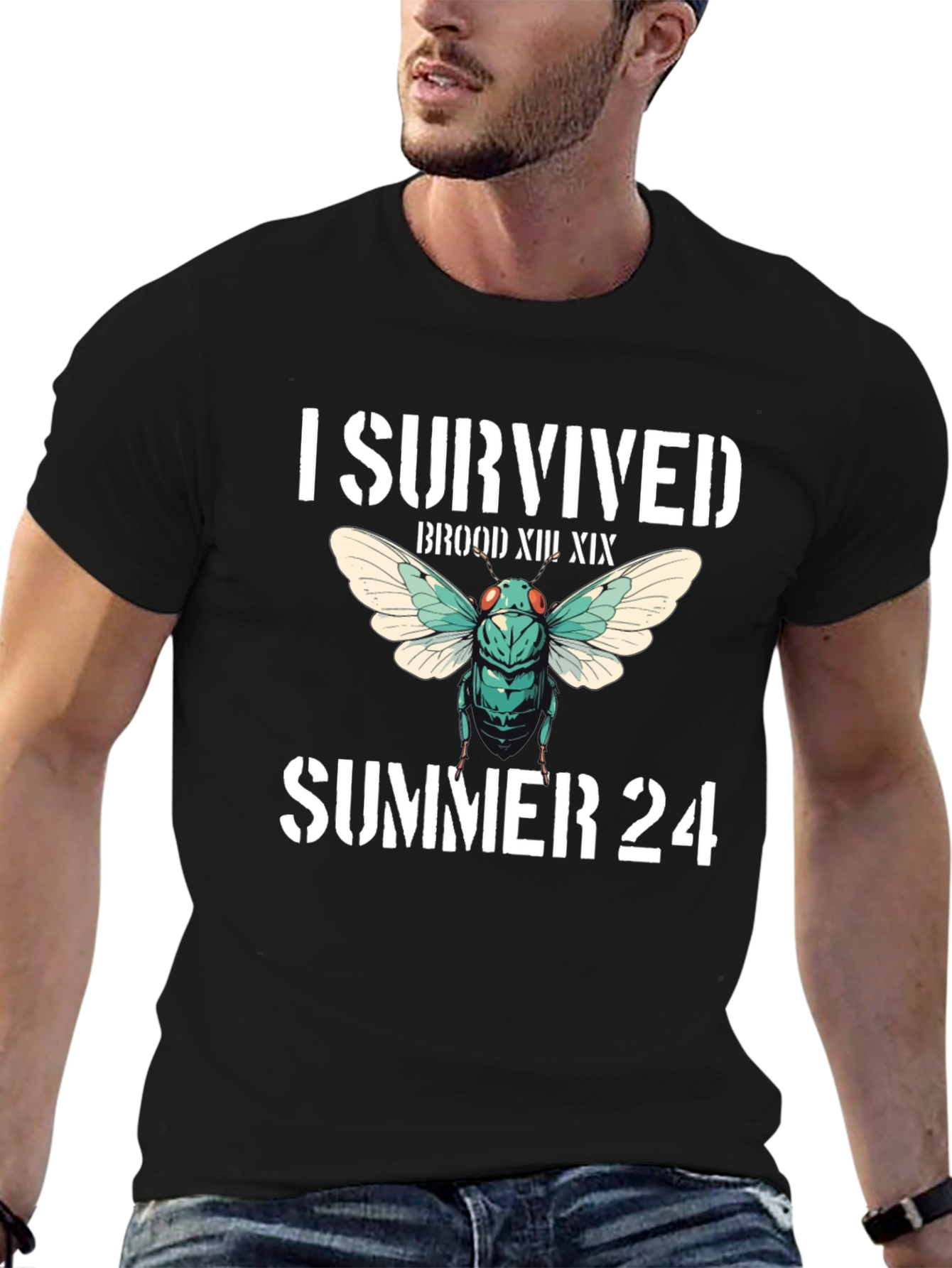 I Survived Brood XIII XIX Summer 24 T-Shirt