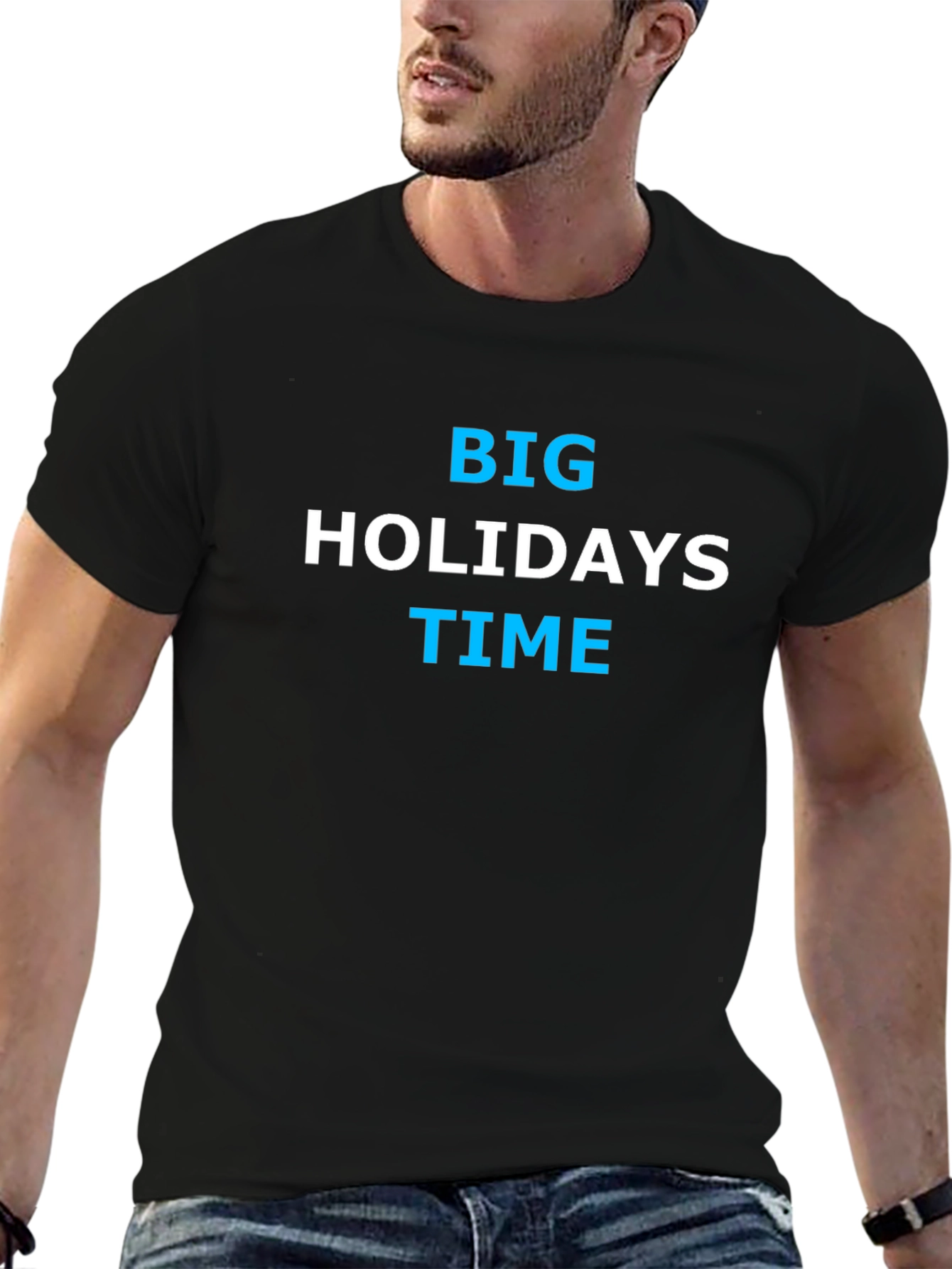 Big Holidays Time Graphic T-Shirt
