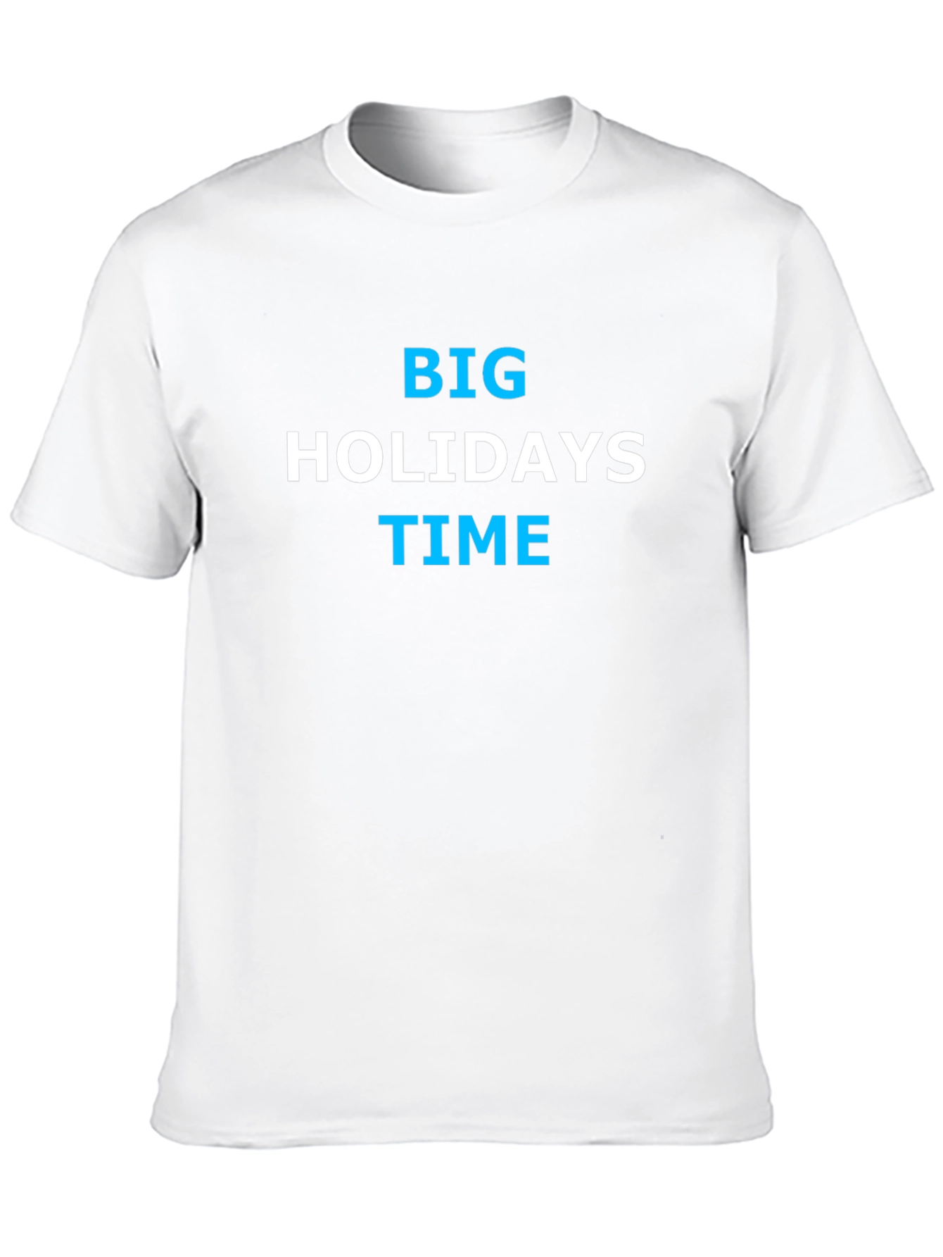 Big Holidays Time Graphic T-Shirt