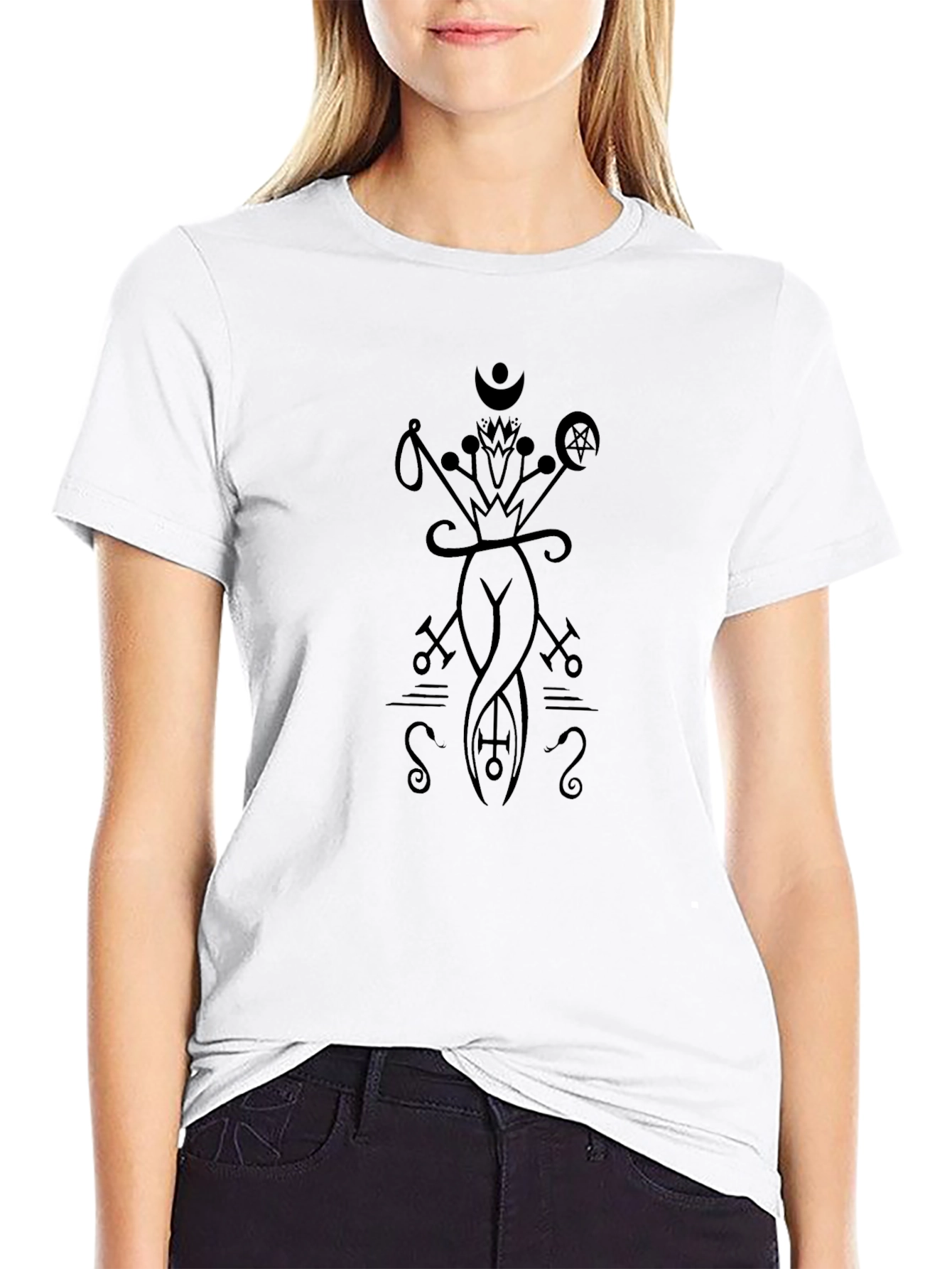 Occult Symbol Black T-Shirt