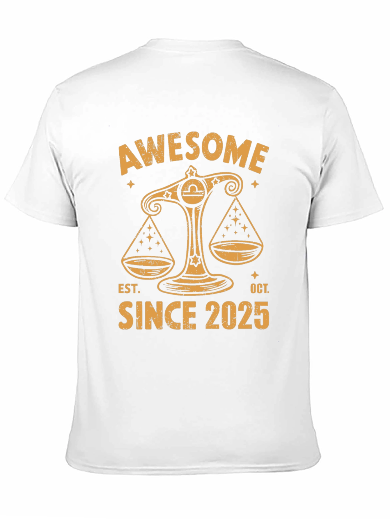 Awesome Libra Since 2025 T-Shirt