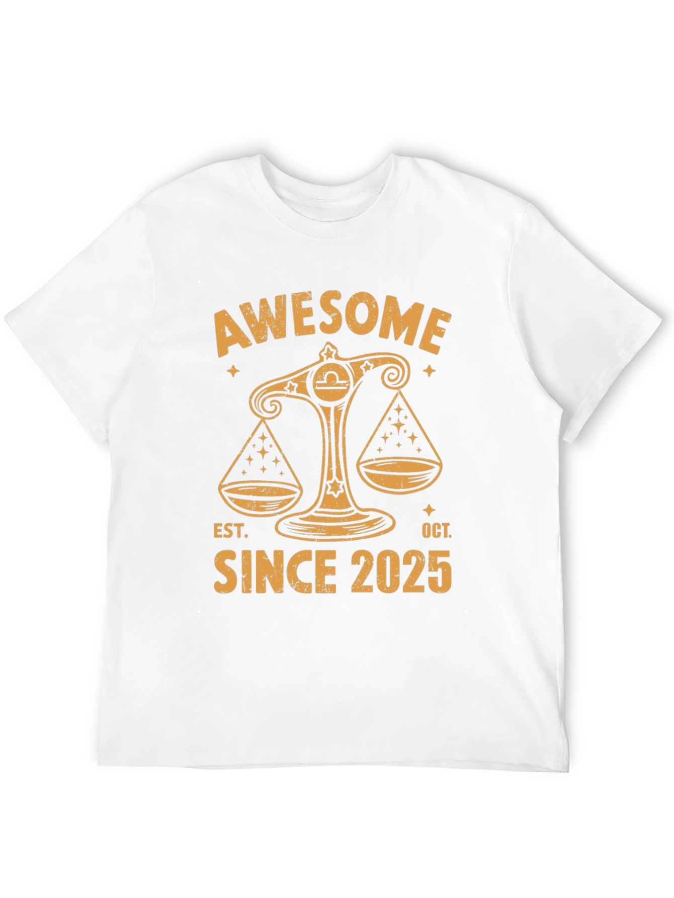 Awesome Libra Since 2025 T-Shirt