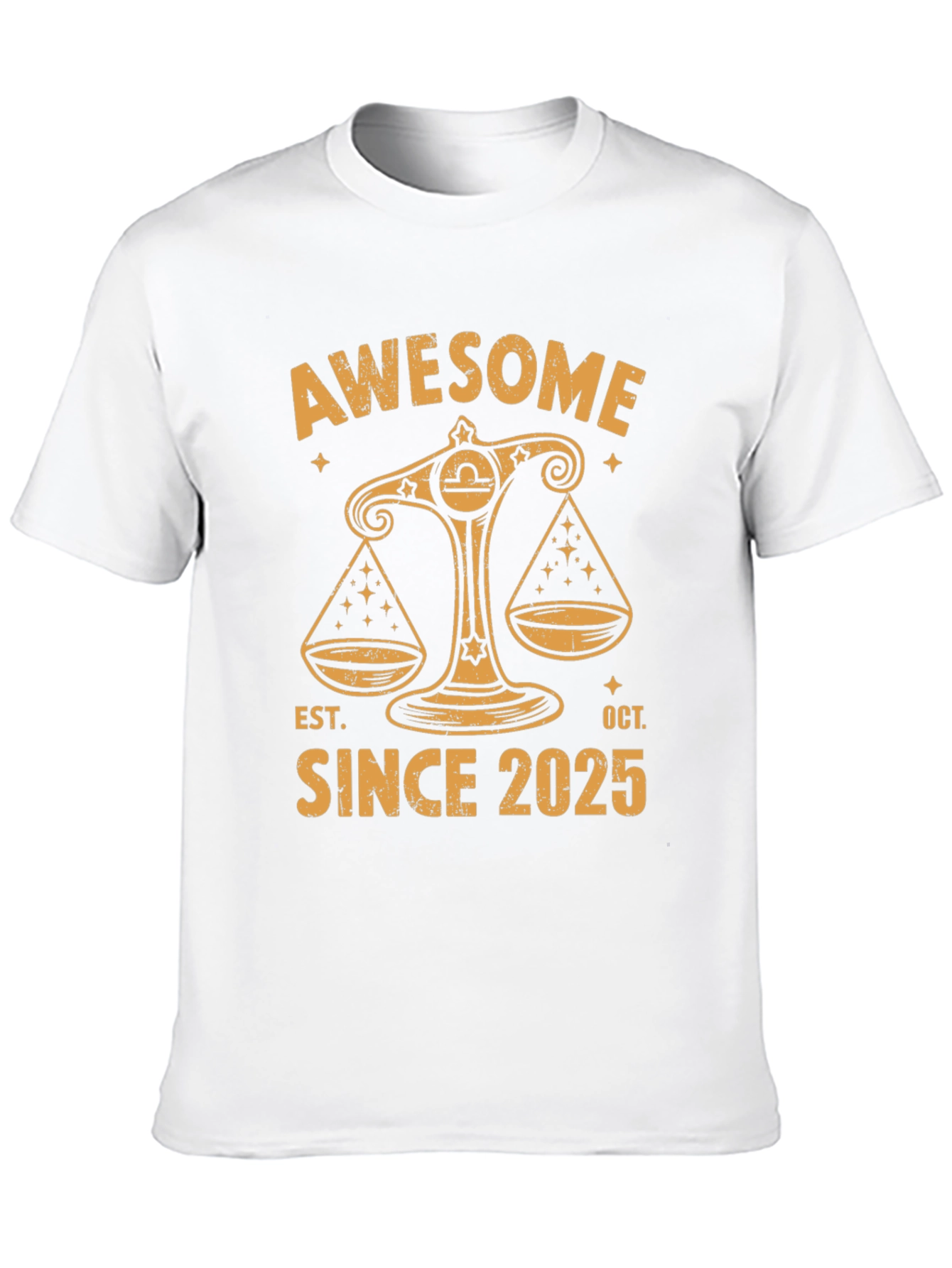 Awesome Libra Since 2025 T-Shirt