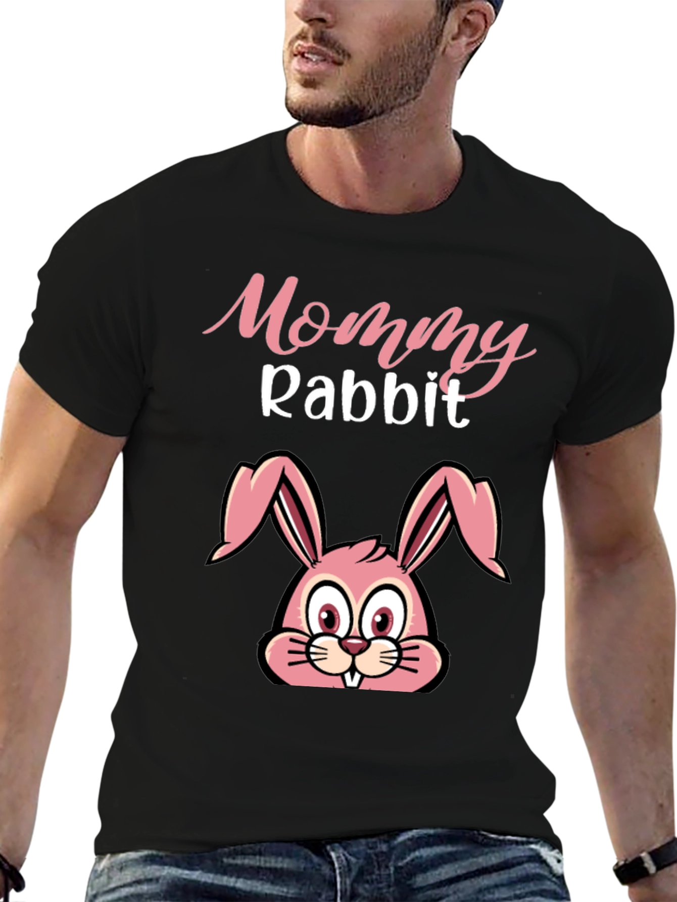 Mommy Rabbit Easter Graphic Tee