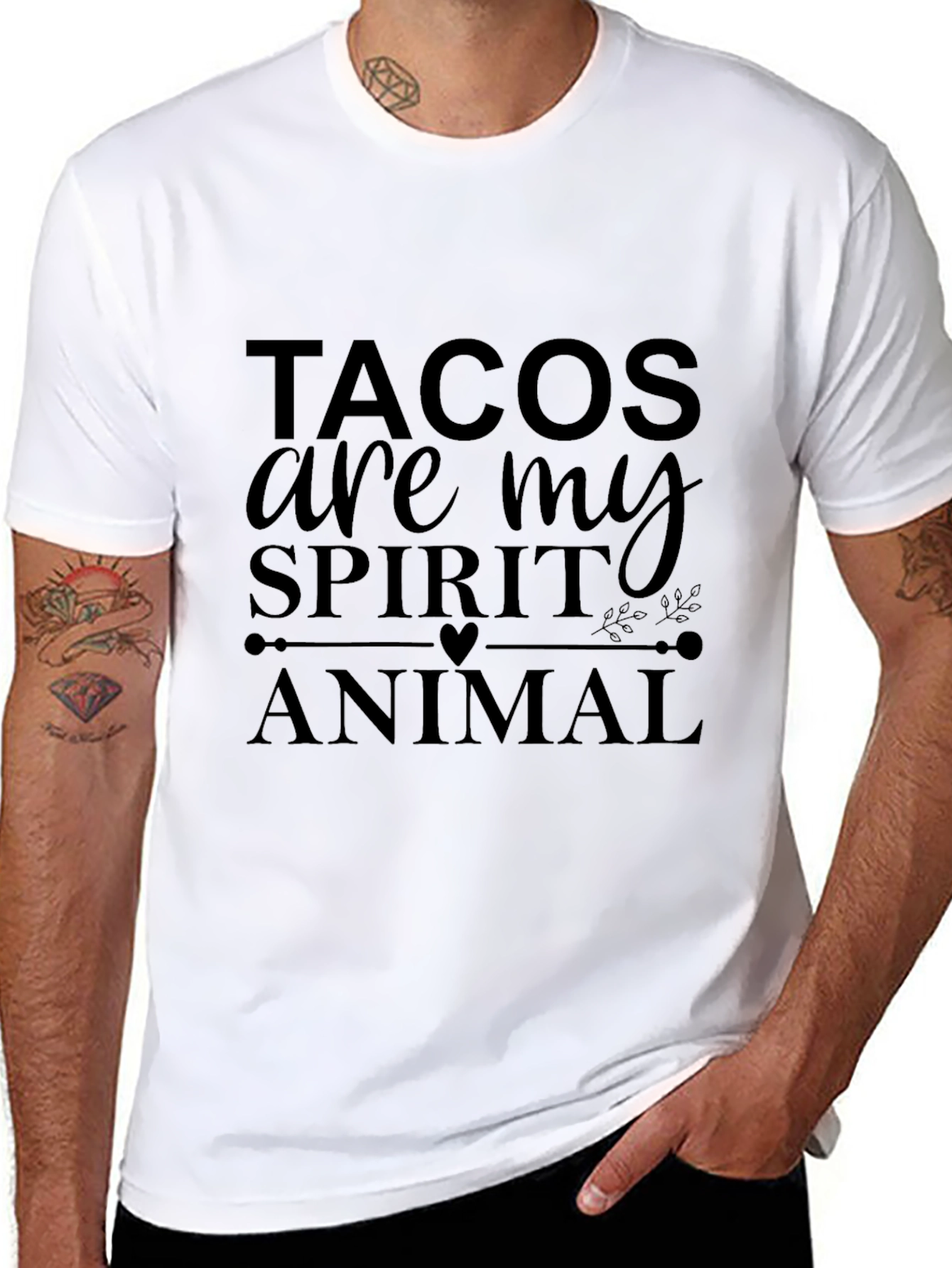 Tacos Are My Spirit Animal Graphic Tee