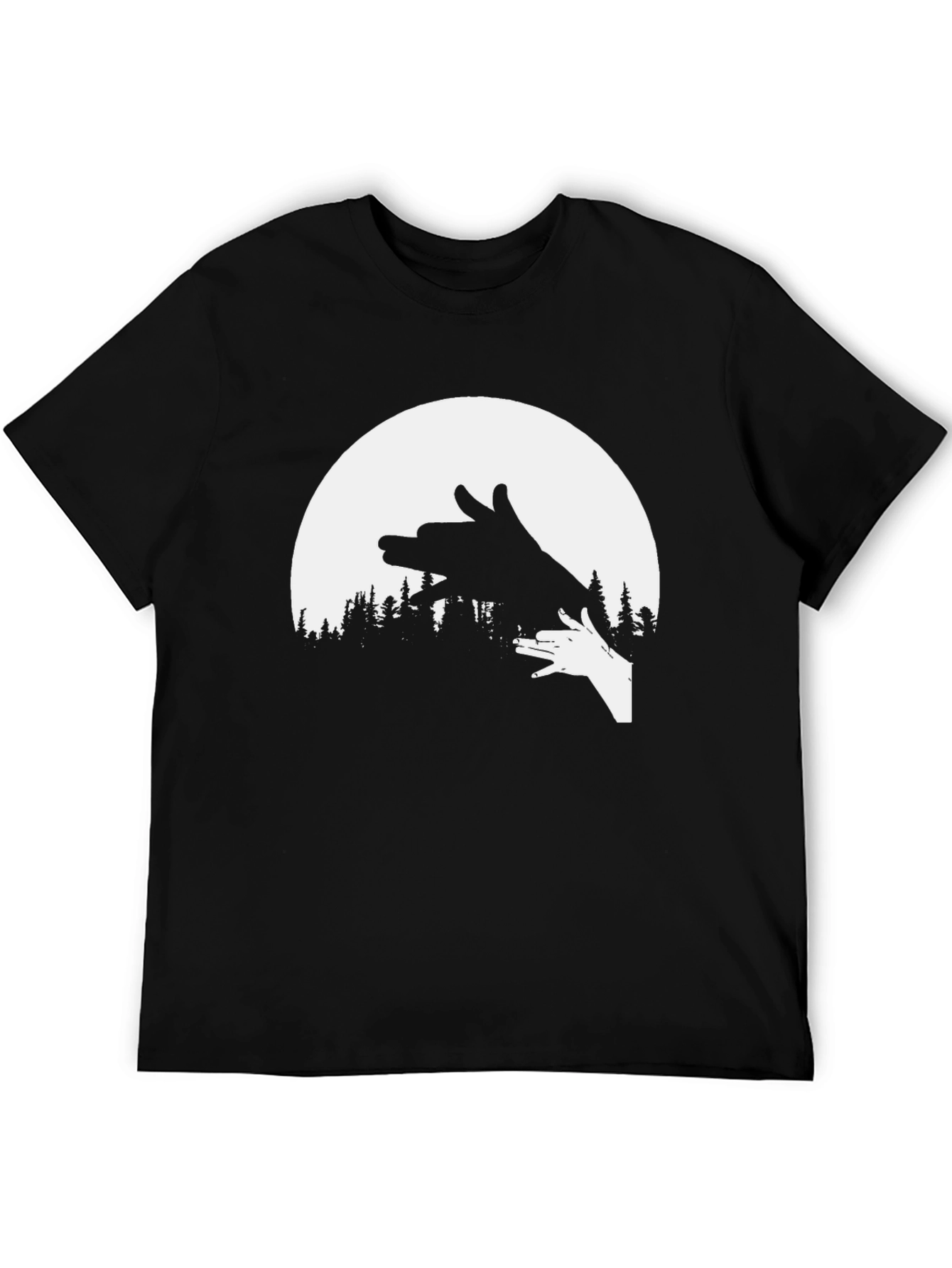 Shadow Puppet T-Shirt - Wolf Design