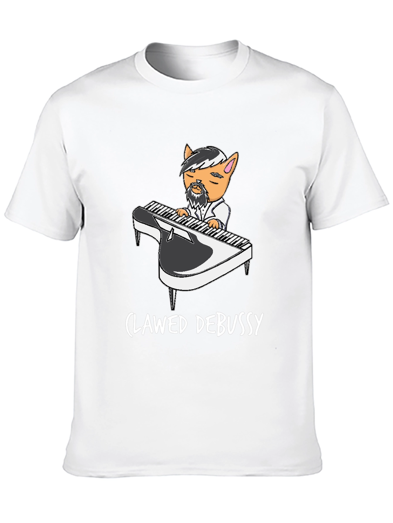 Clawed Debussy Black Graphic Tee