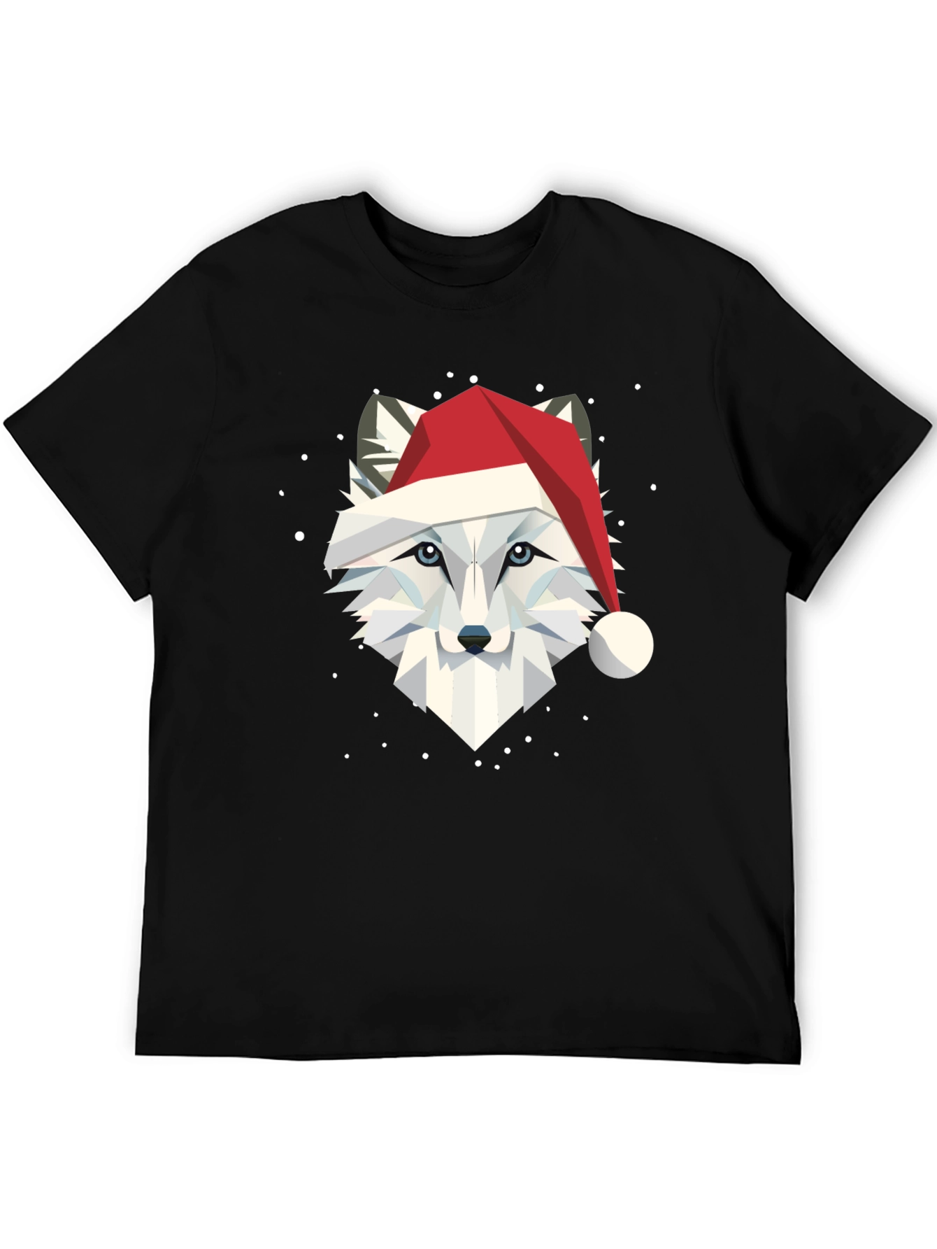 Festive Fox Graphic Tee - Holiday Apparel
