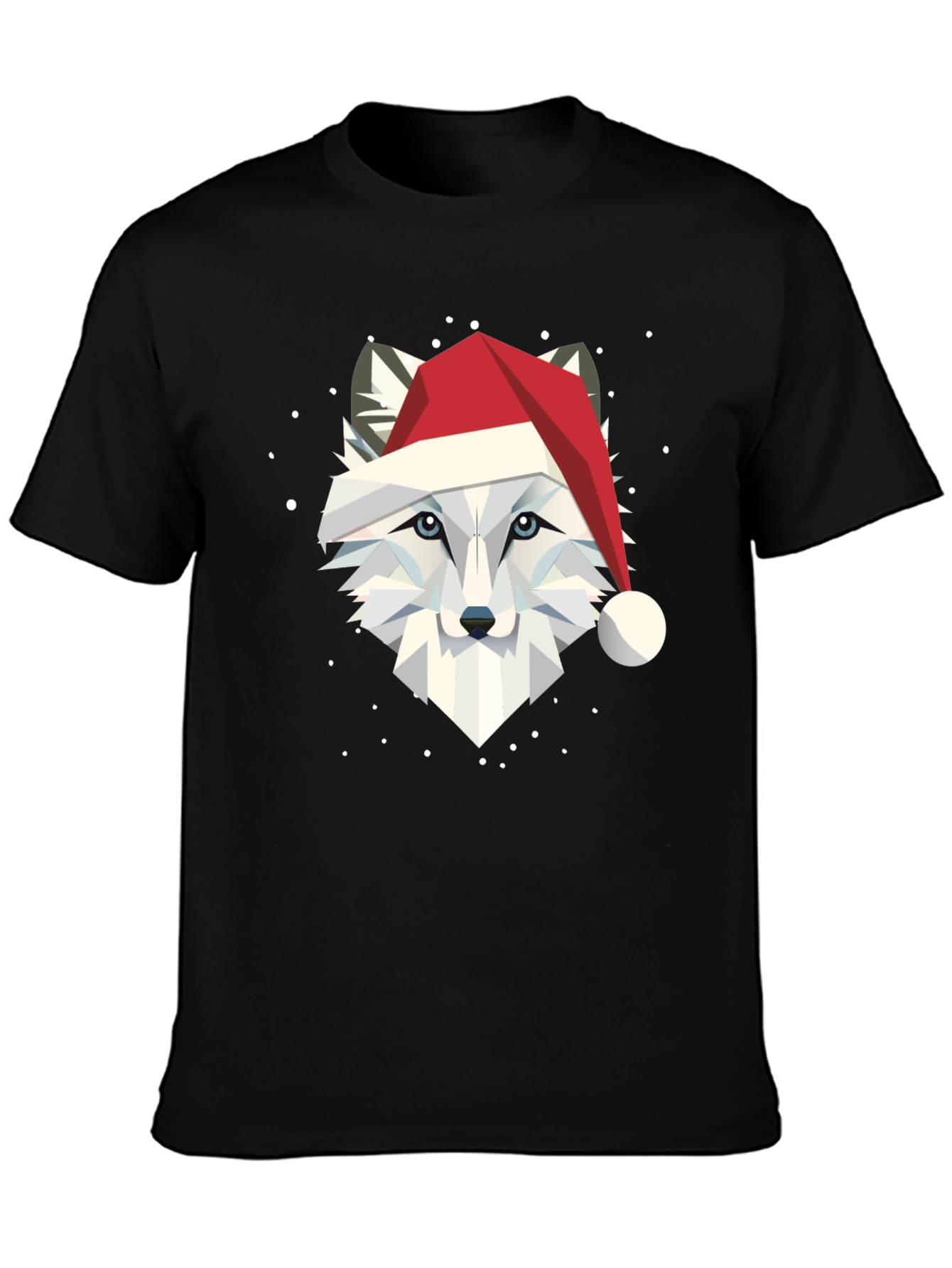 Festive Fox Graphic Tee - Holiday Apparel