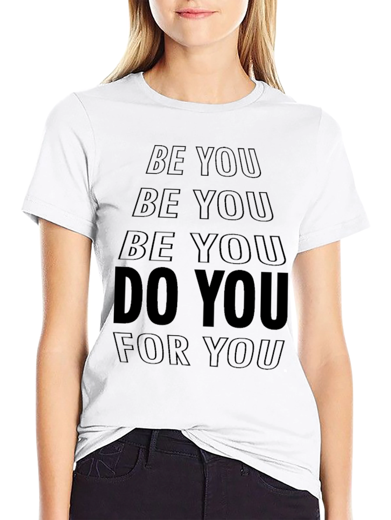 Be You Graphic Tee - Motivational T-Shirt