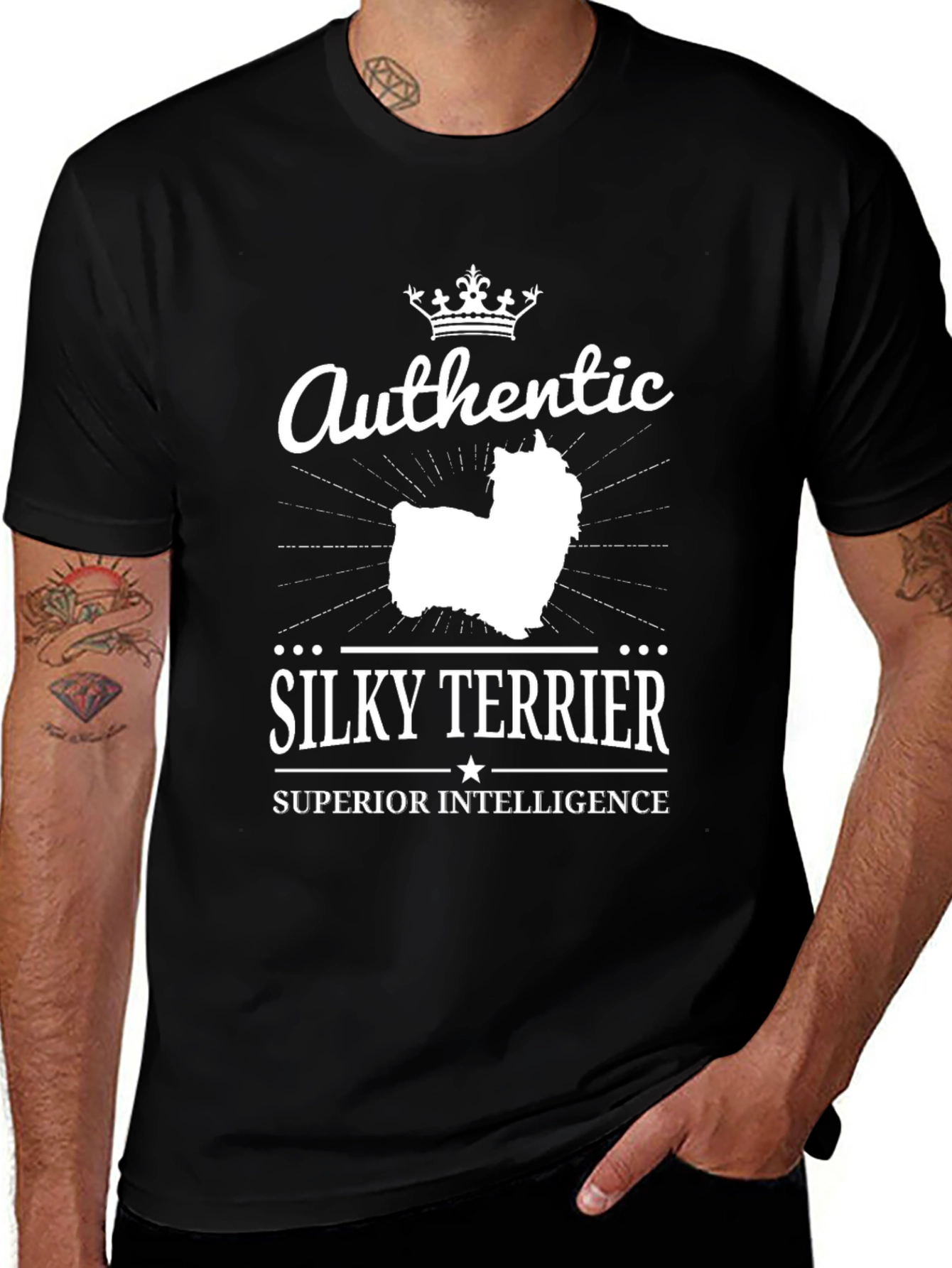 Authentic Silky Terrier T-Shirt