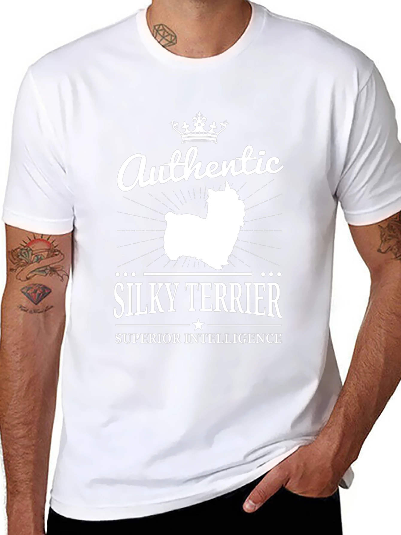Authentic Silky Terrier T-Shirt