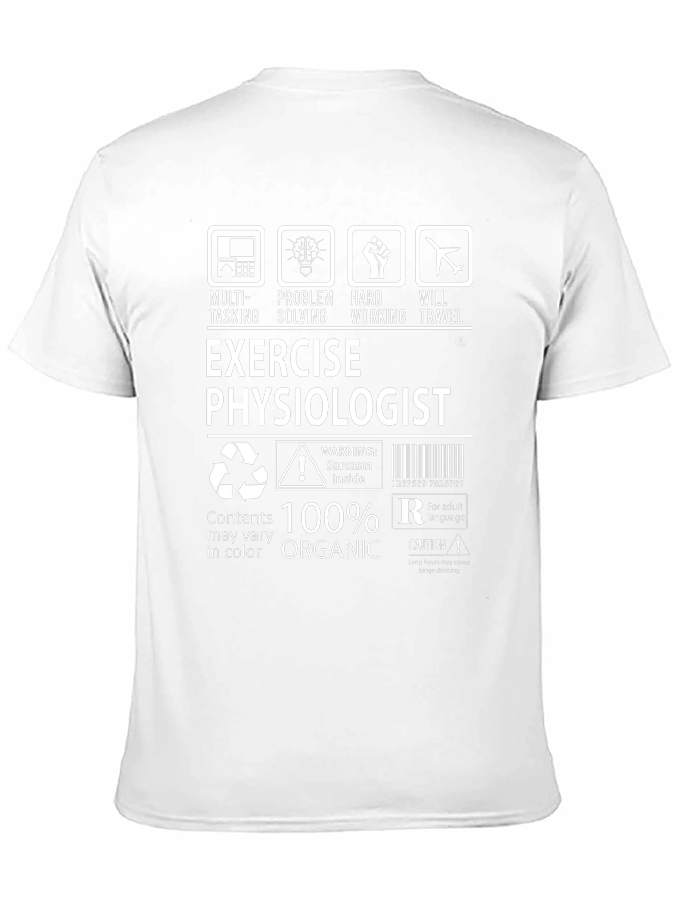 Exercise Physiologist Organic T-Shirt
