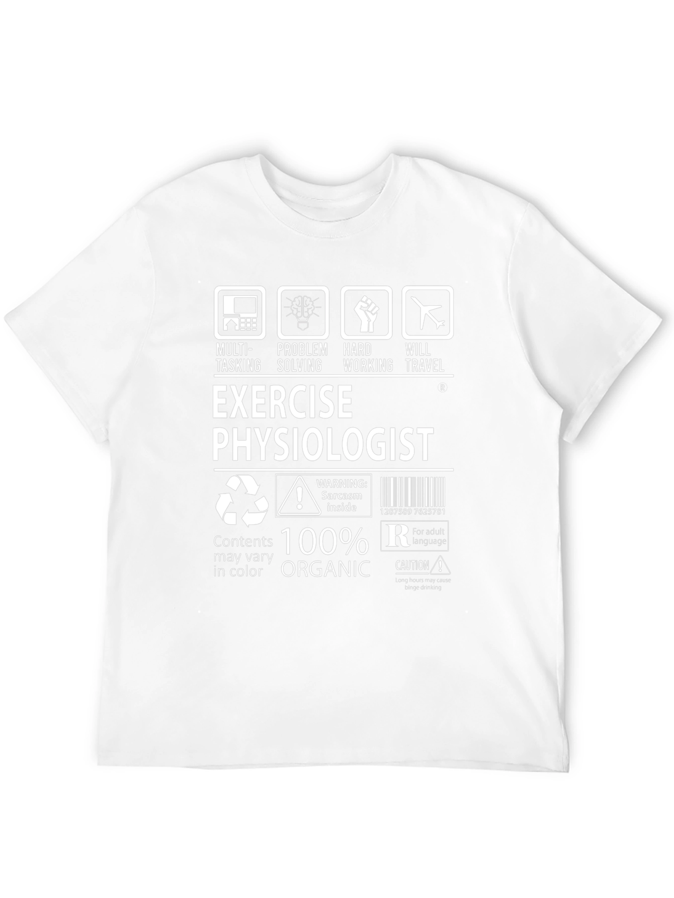 Exercise Physiologist Organic T-Shirt