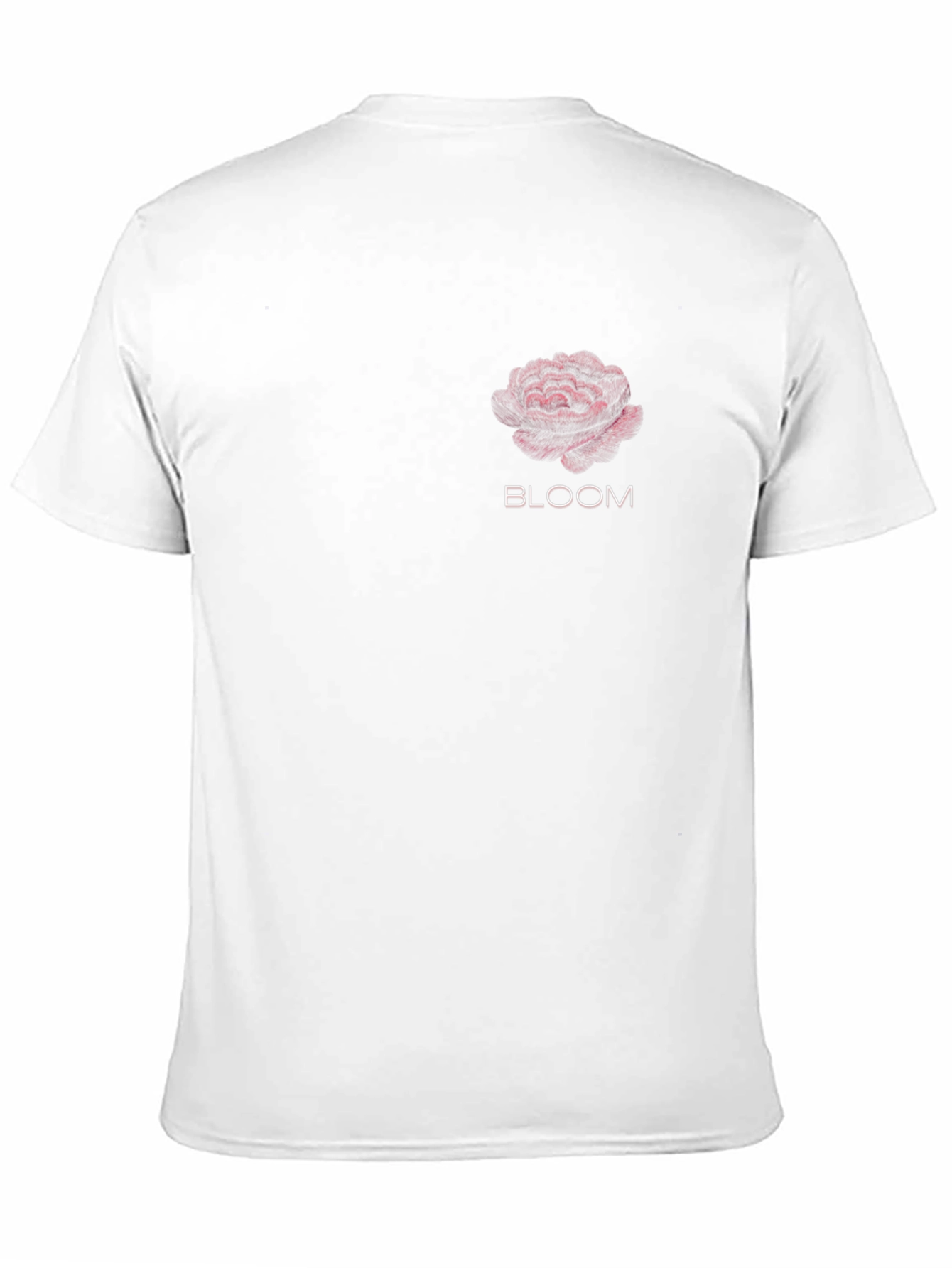 Bloom Graphic Tee - Soft Black Cotton Casual