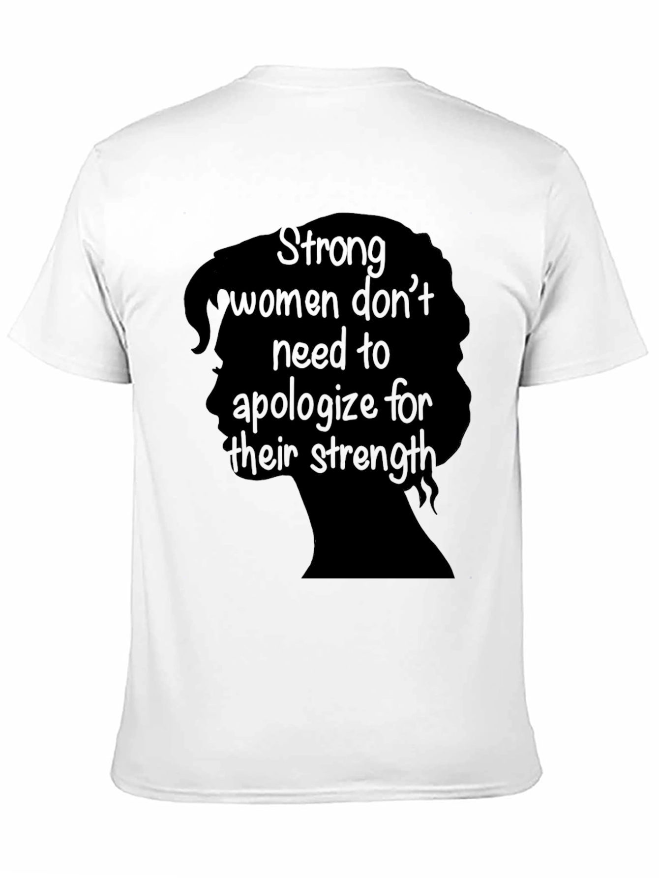 Empowered Woman Graphic Tee - Black
