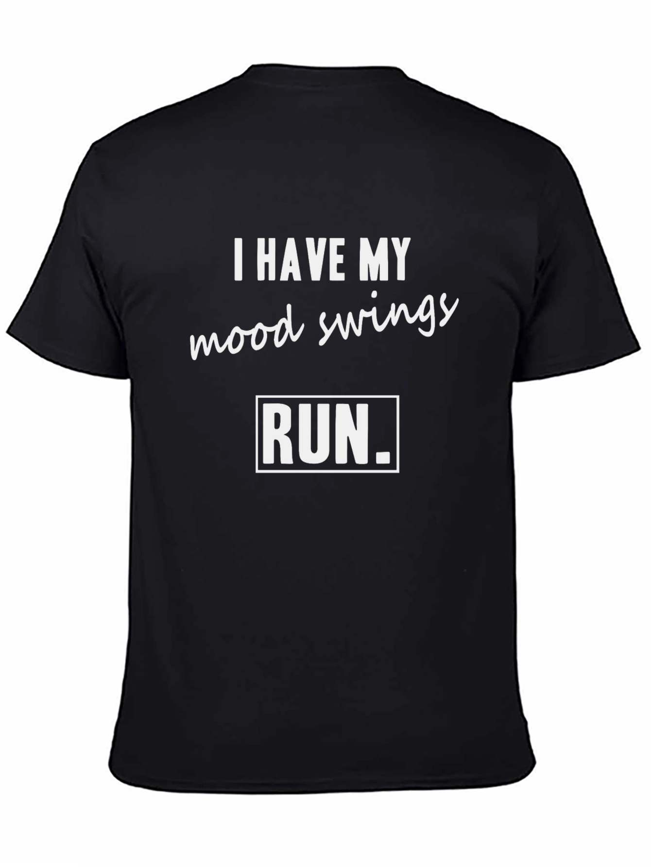 Mood Swings Run Funny Graphic Tee