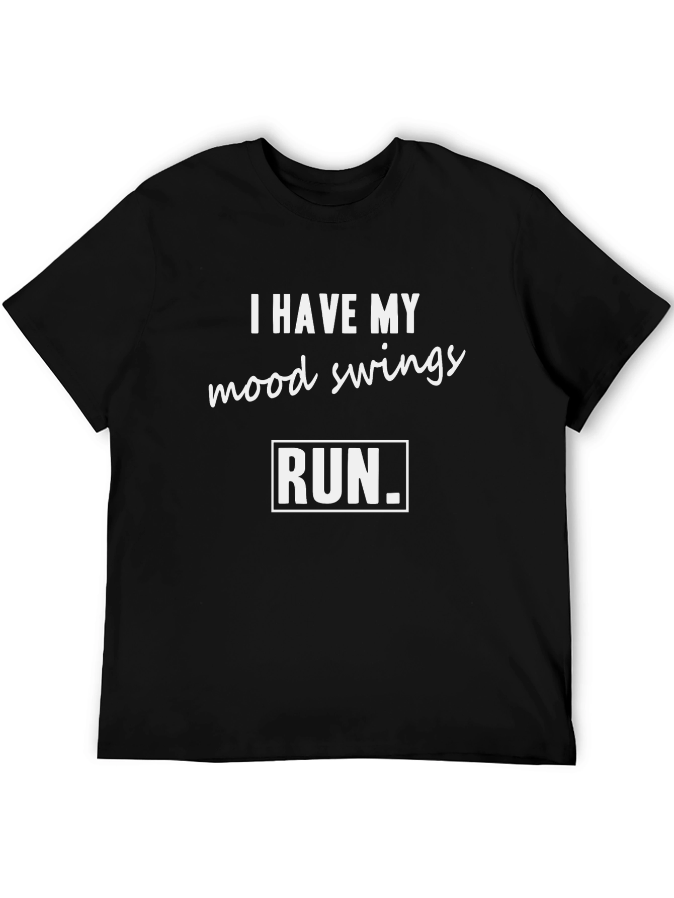 Mood Swings Run Funny Graphic Tee