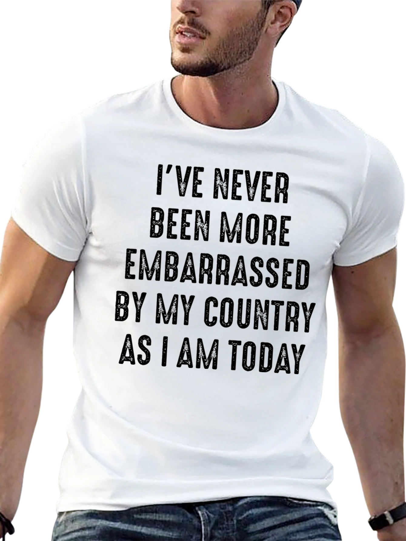 Embarrassed By My Country Graphic T-Shirt