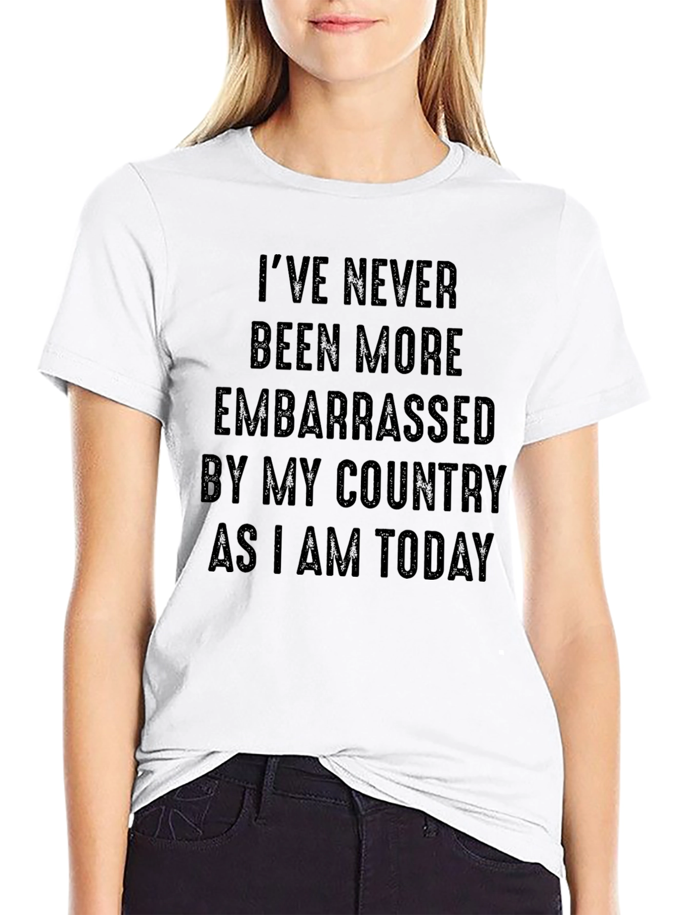 Embarrassed By My Country Graphic T-Shirt