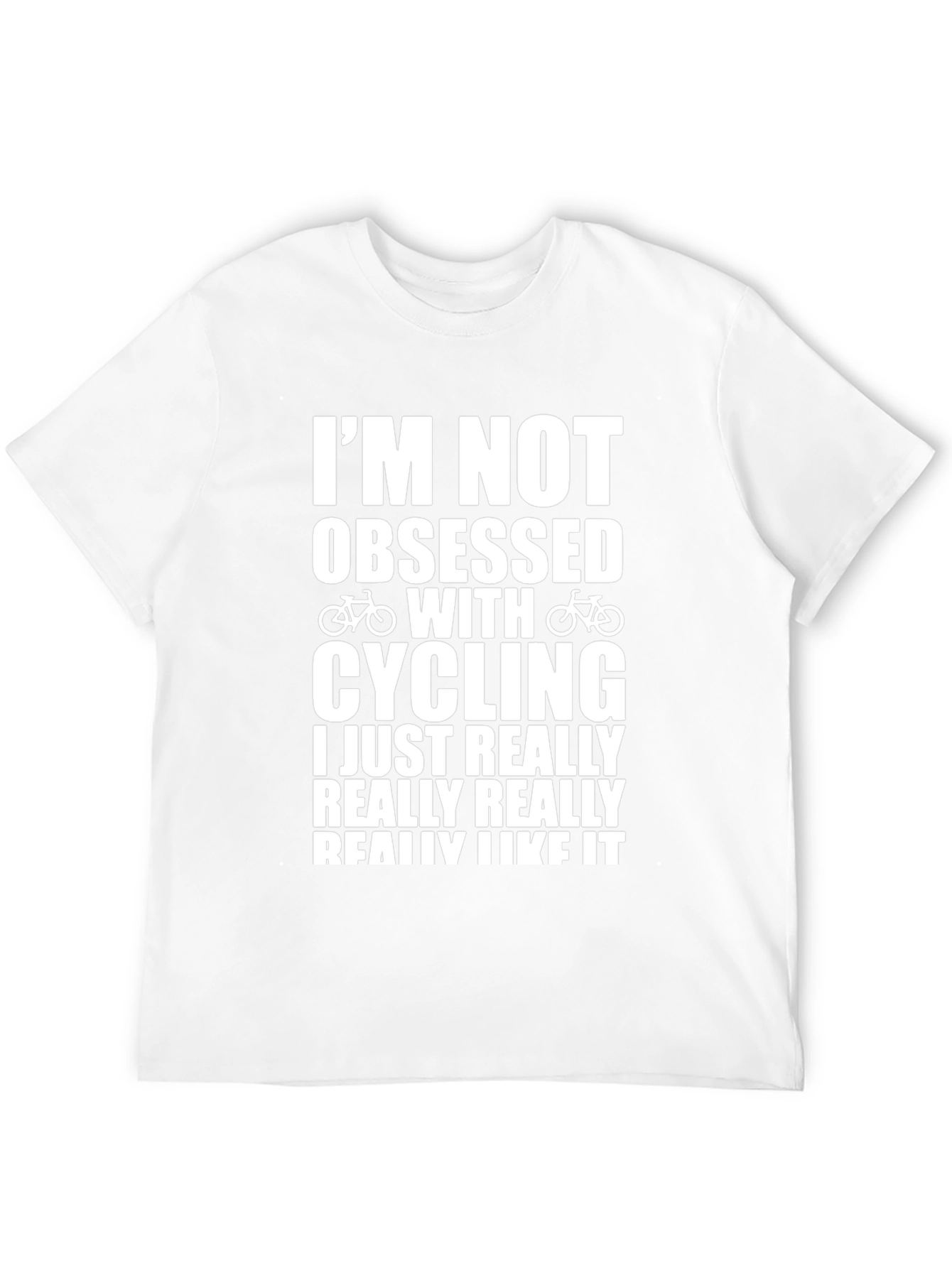 Cycling Obsession T-Shirt - Funny Bicycle Lover Tee