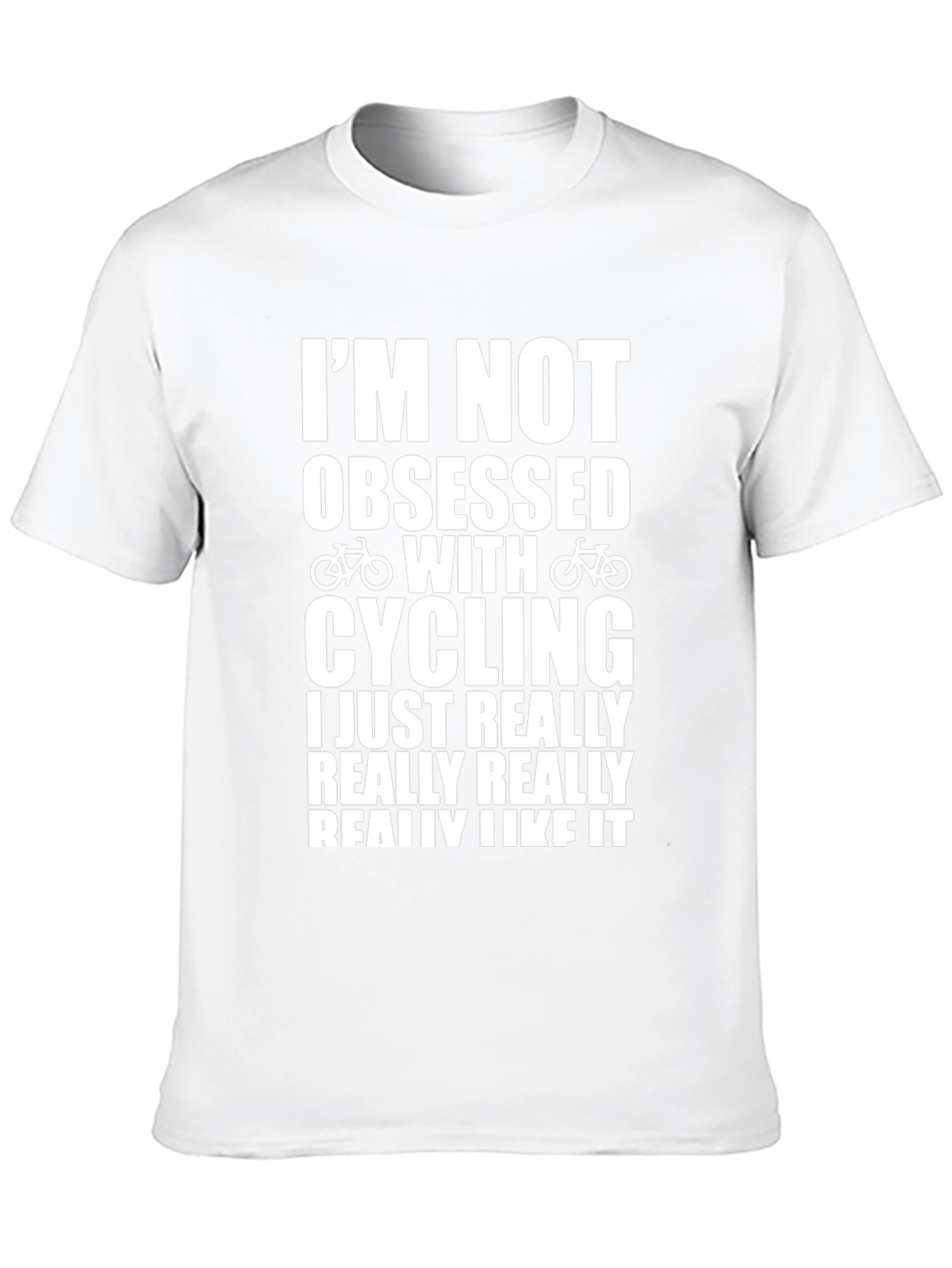 Cycling Obsession T-Shirt - Funny Bicycle Lover Tee