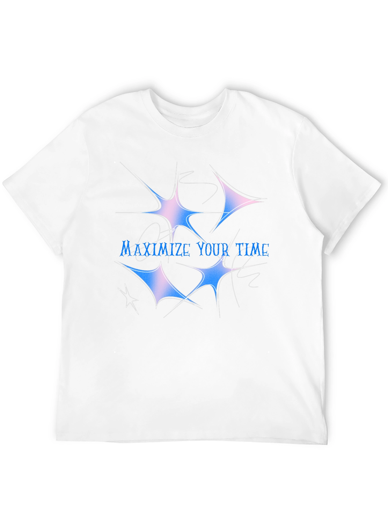 Maximize Your Time Graphic Tee - Black