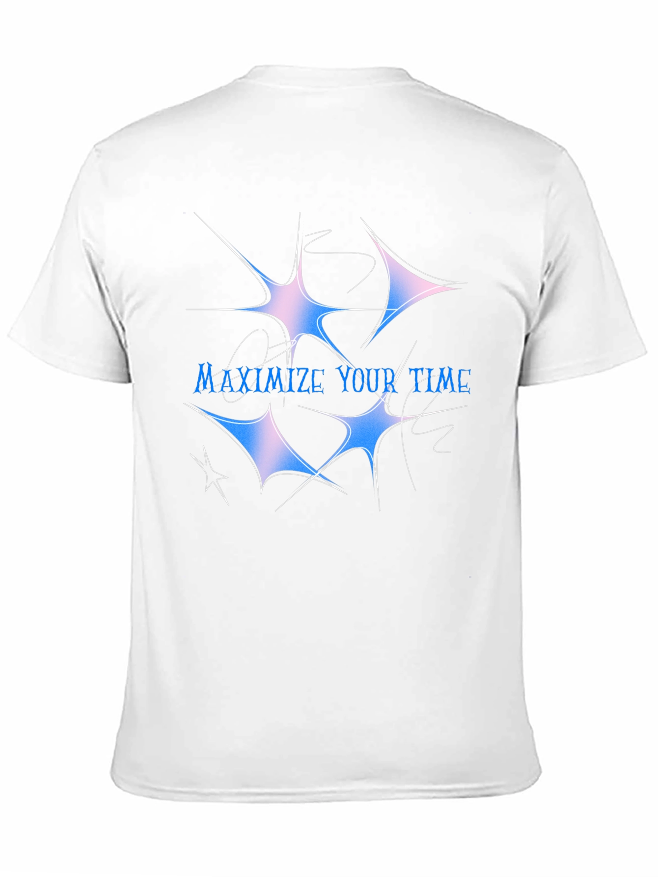 Maximize Your Time Graphic Tee - Black