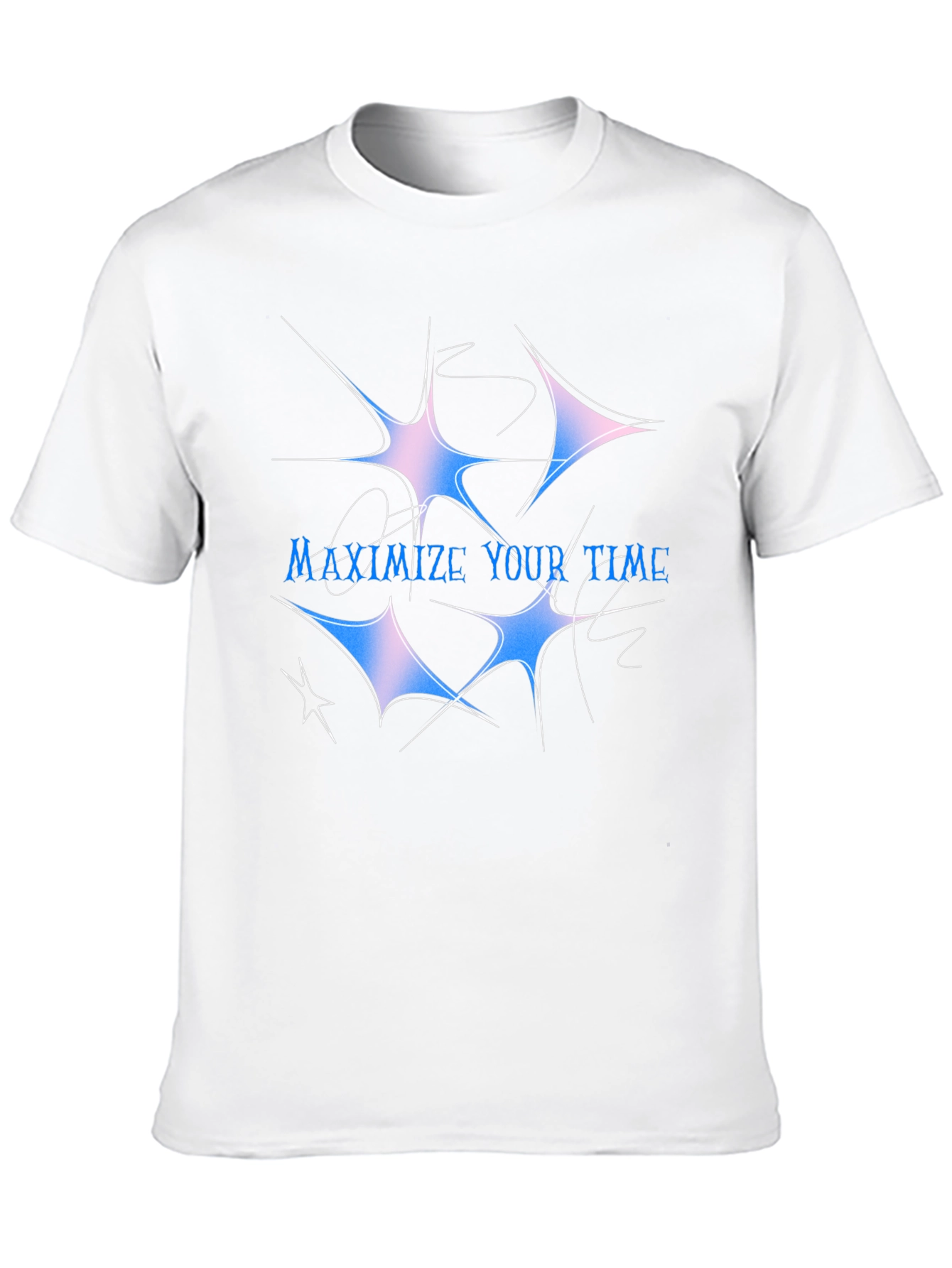 Maximize Your Time Graphic Tee - Black