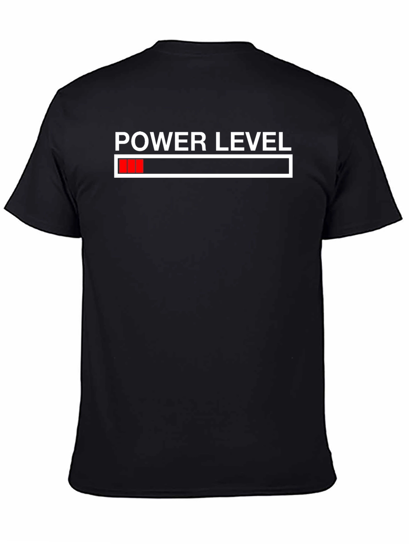 Power Level Loading Bar Graphic T-Shirt
