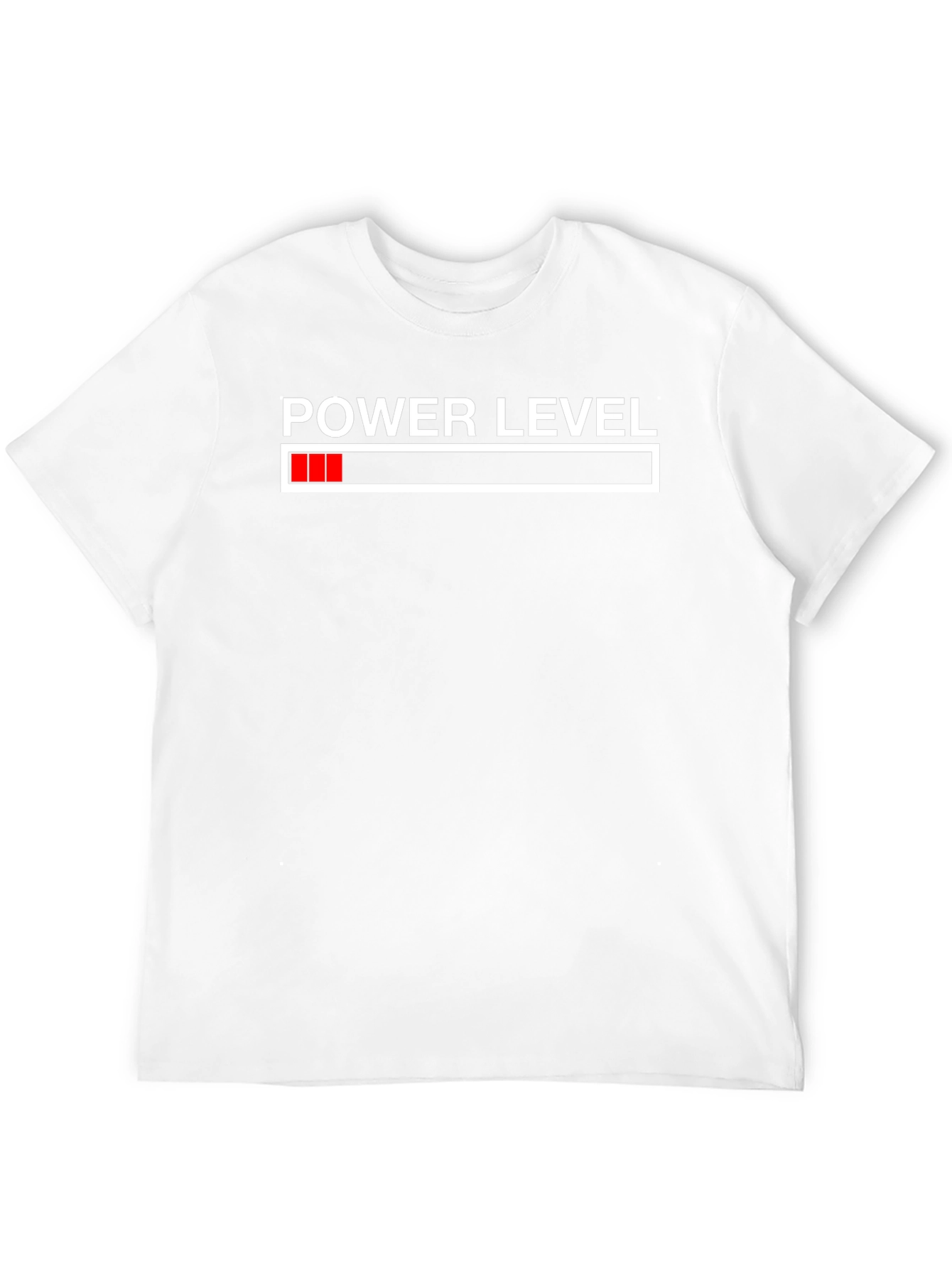 Power Level Loading Bar Graphic T-Shirt