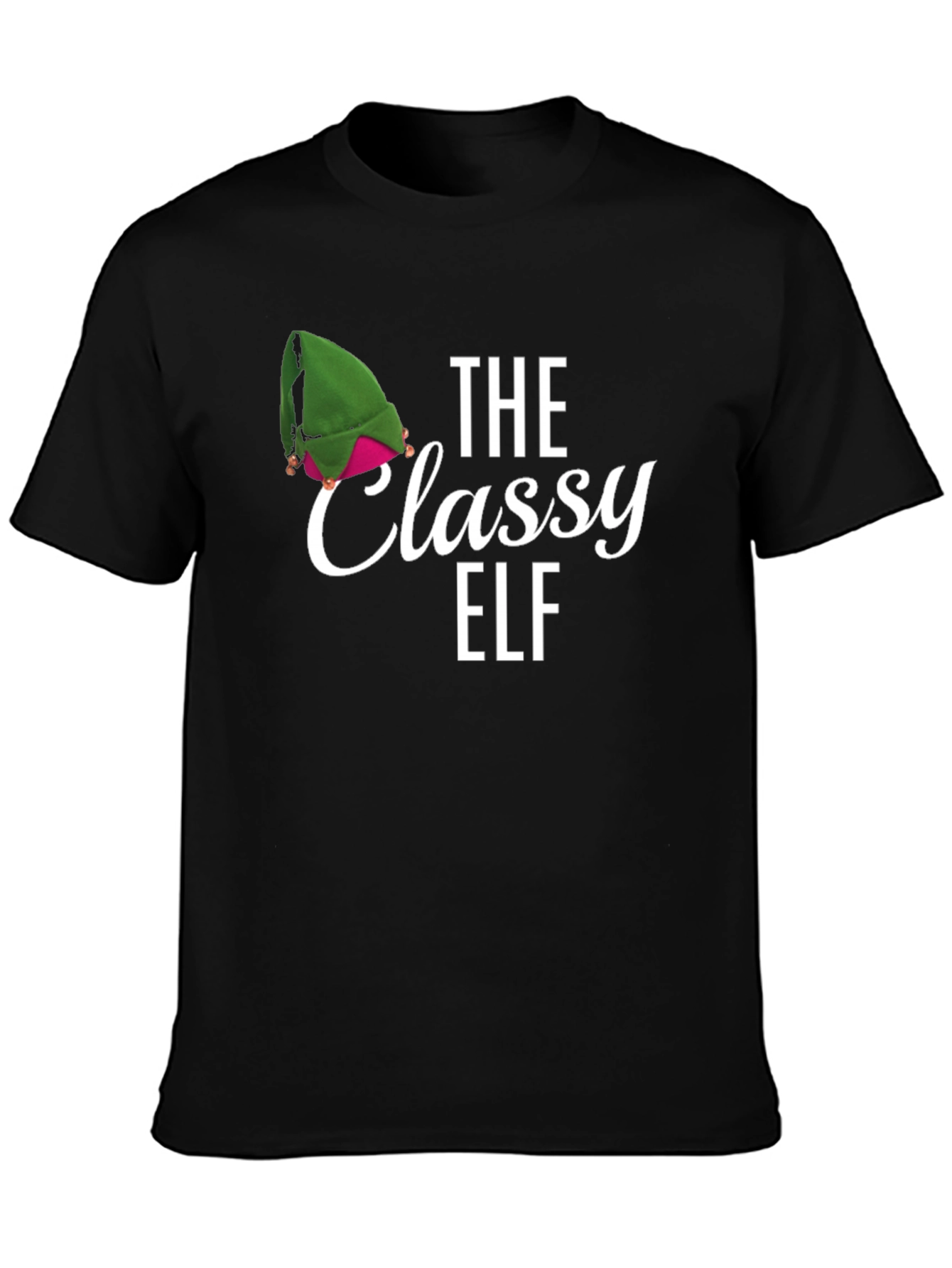 The Classy Elf Black T-Shirt