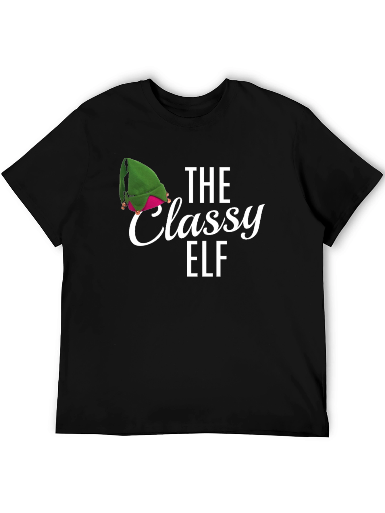 The Classy Elf Black T-Shirt